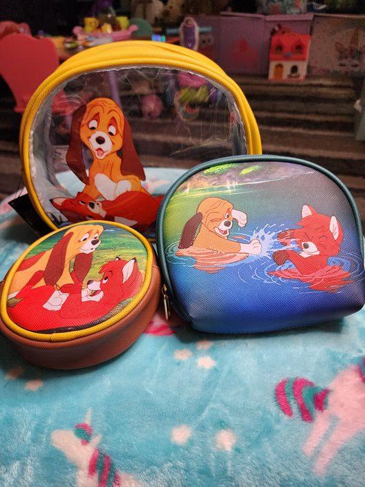 Disney Fox and the Hound Cosmetic Bags