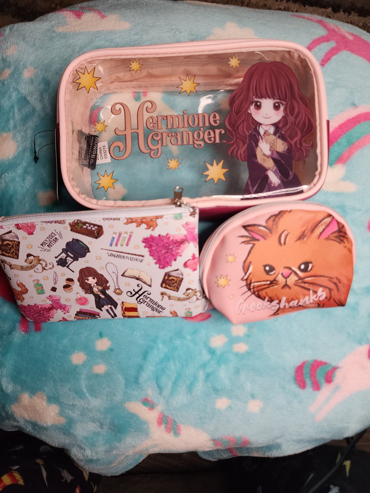 Harry Potter's Hermione Cosmetic Bags