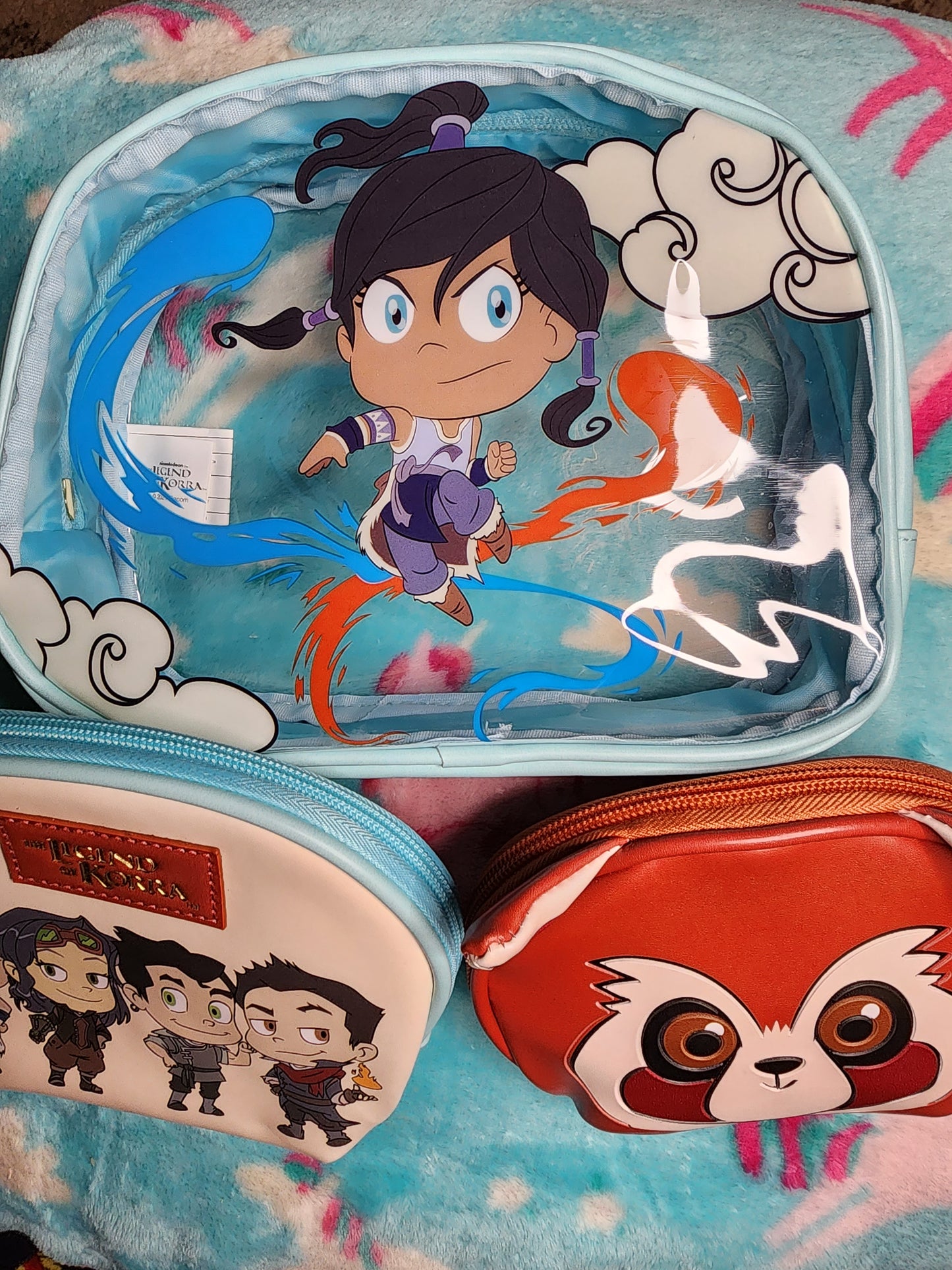 The Legend of Korra Cosmetic Bags