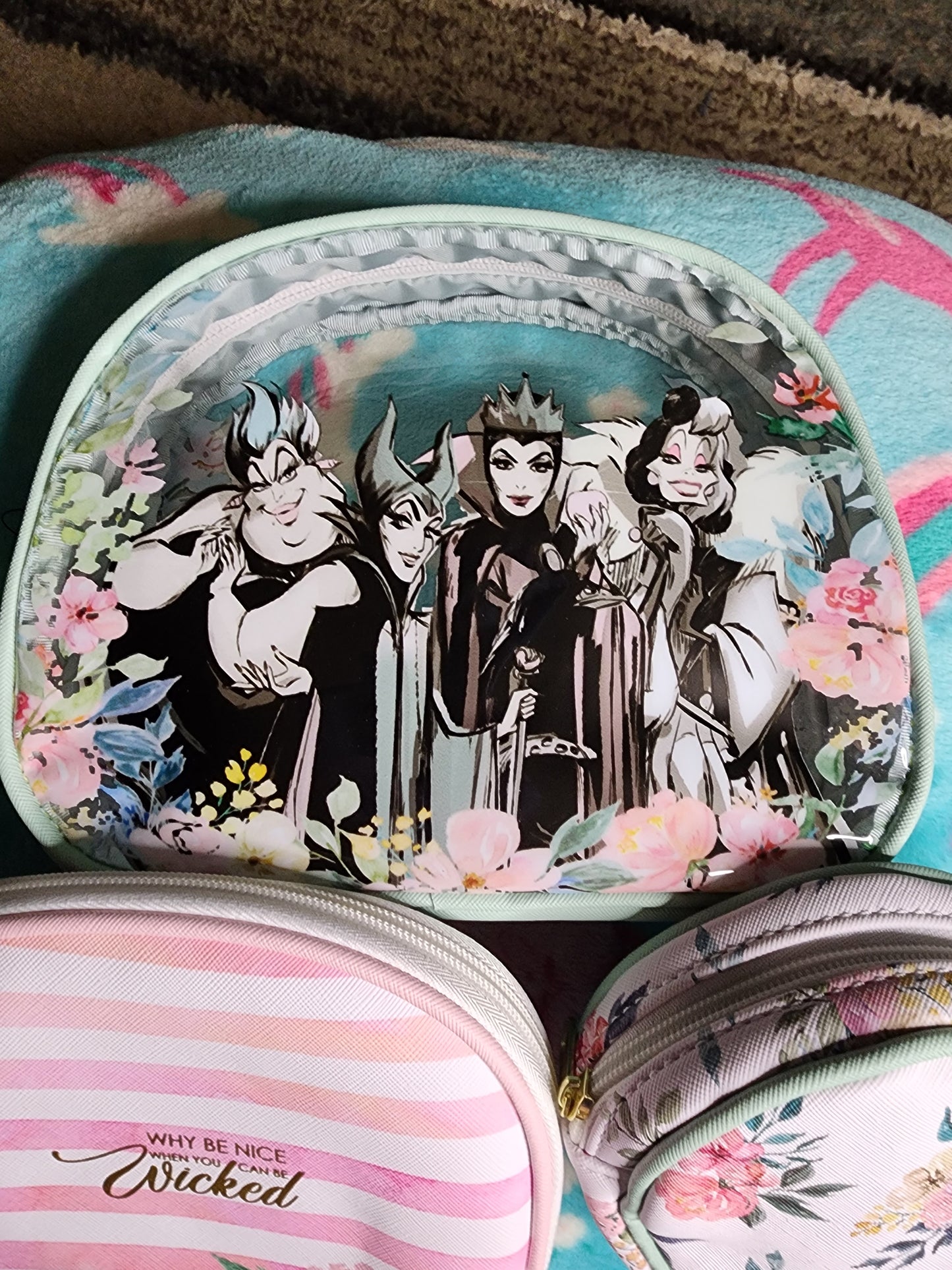 Disney Villains Cosmetic Bags