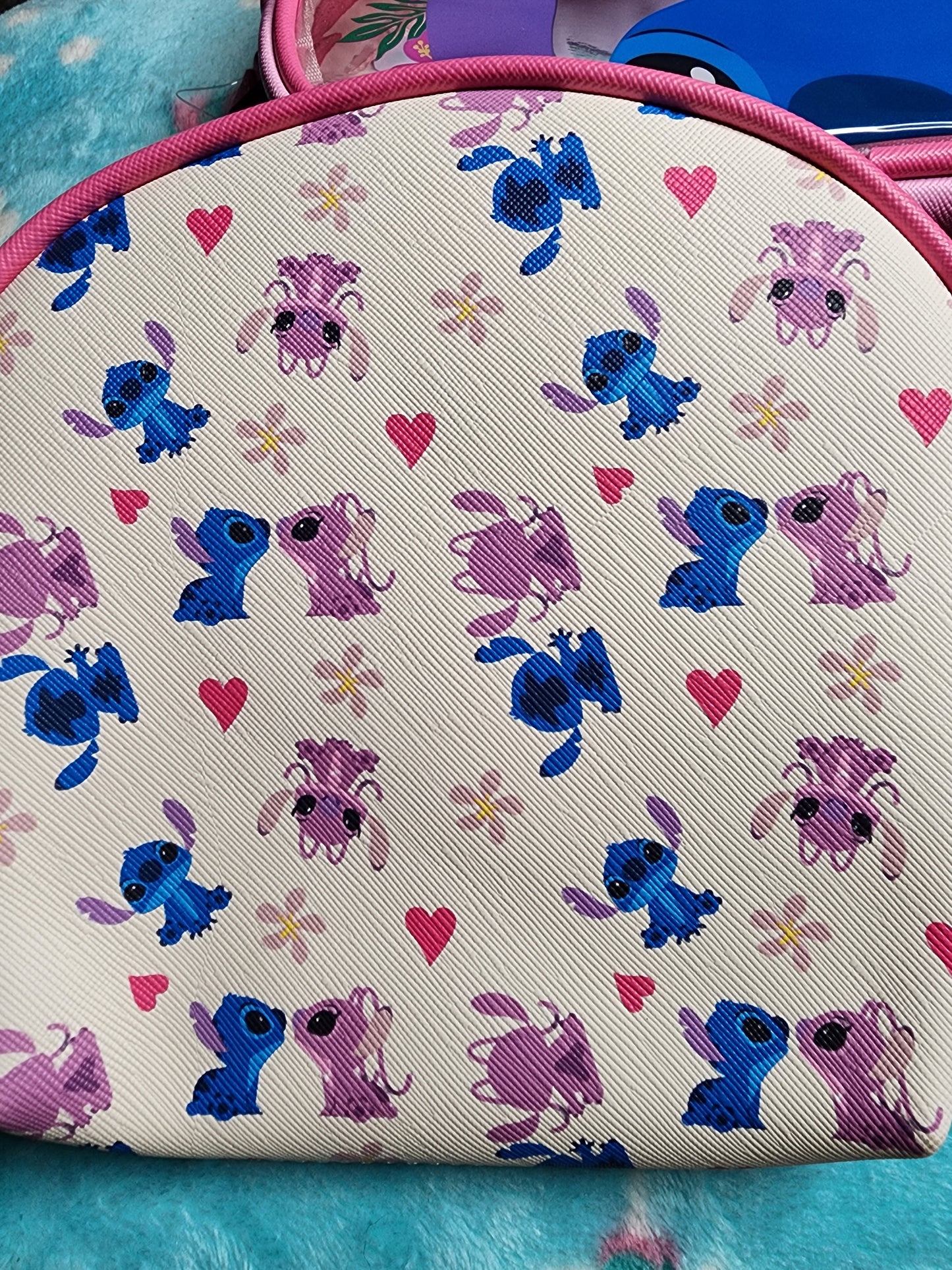 Disney Stitch and Angel Cosmetic Bags