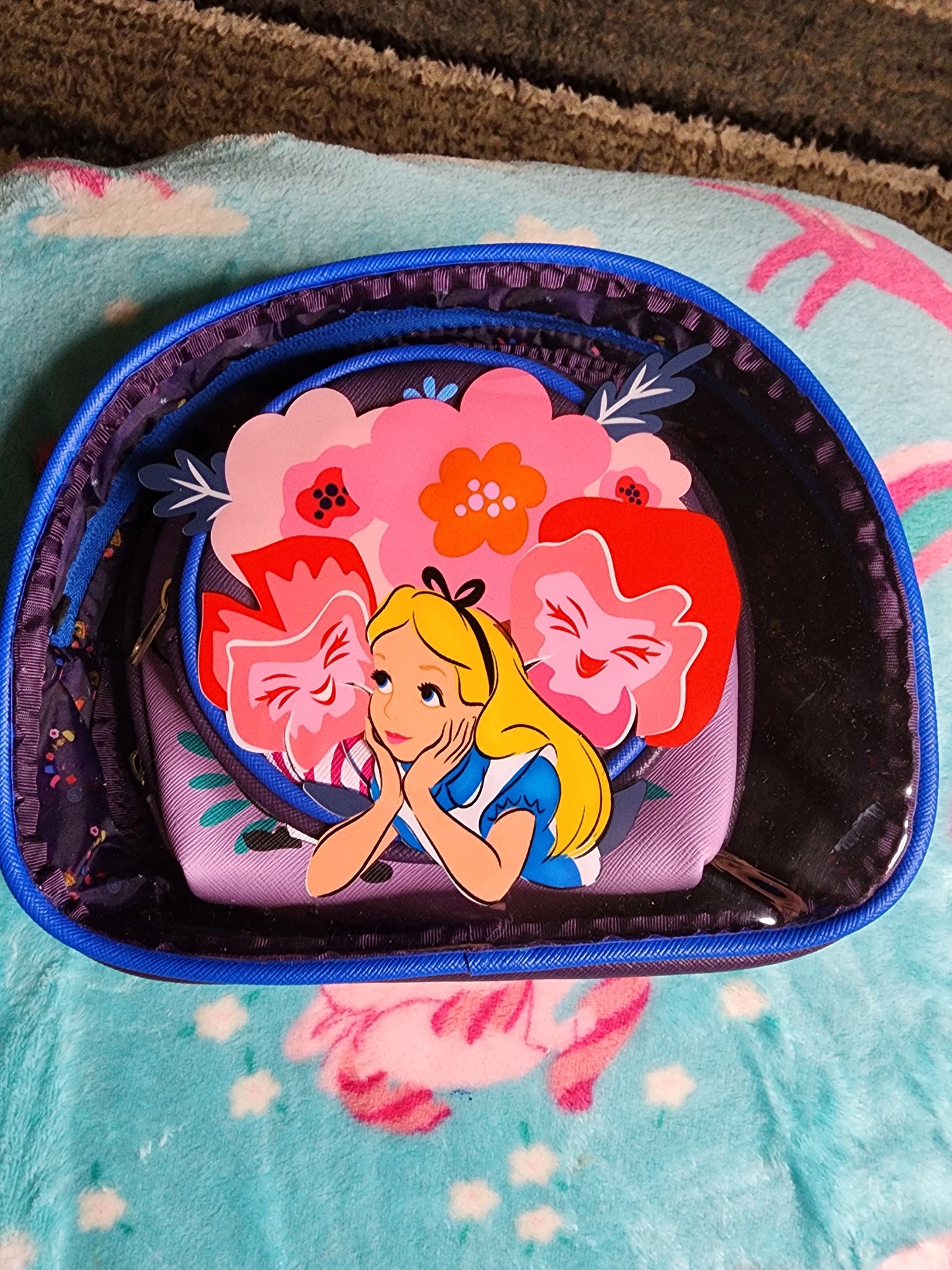 Disney Alice in Wonderland Cosmetic Bags