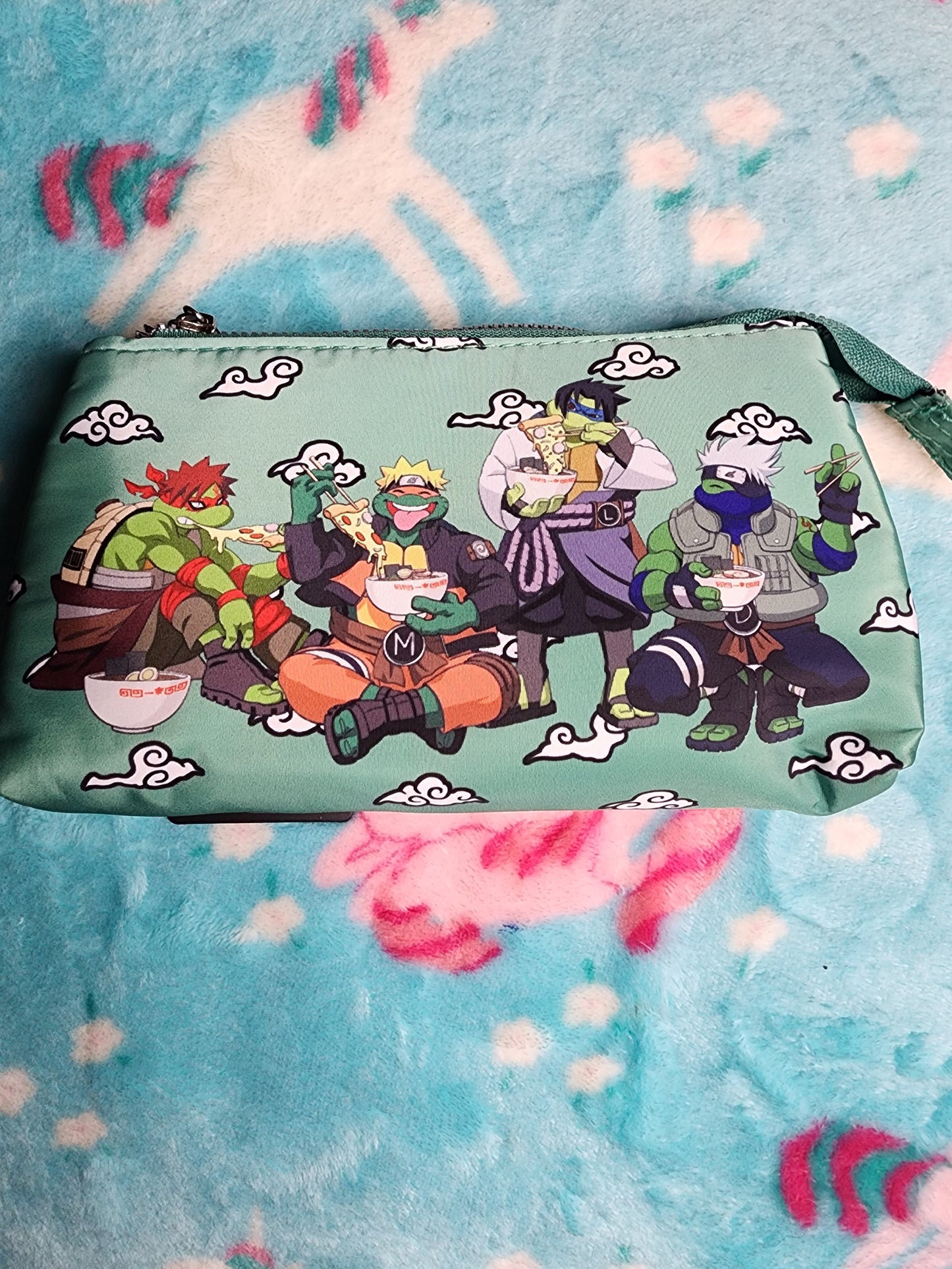 Teenage Mutant Ninja Turtles as Naruto Cosmetic Bag