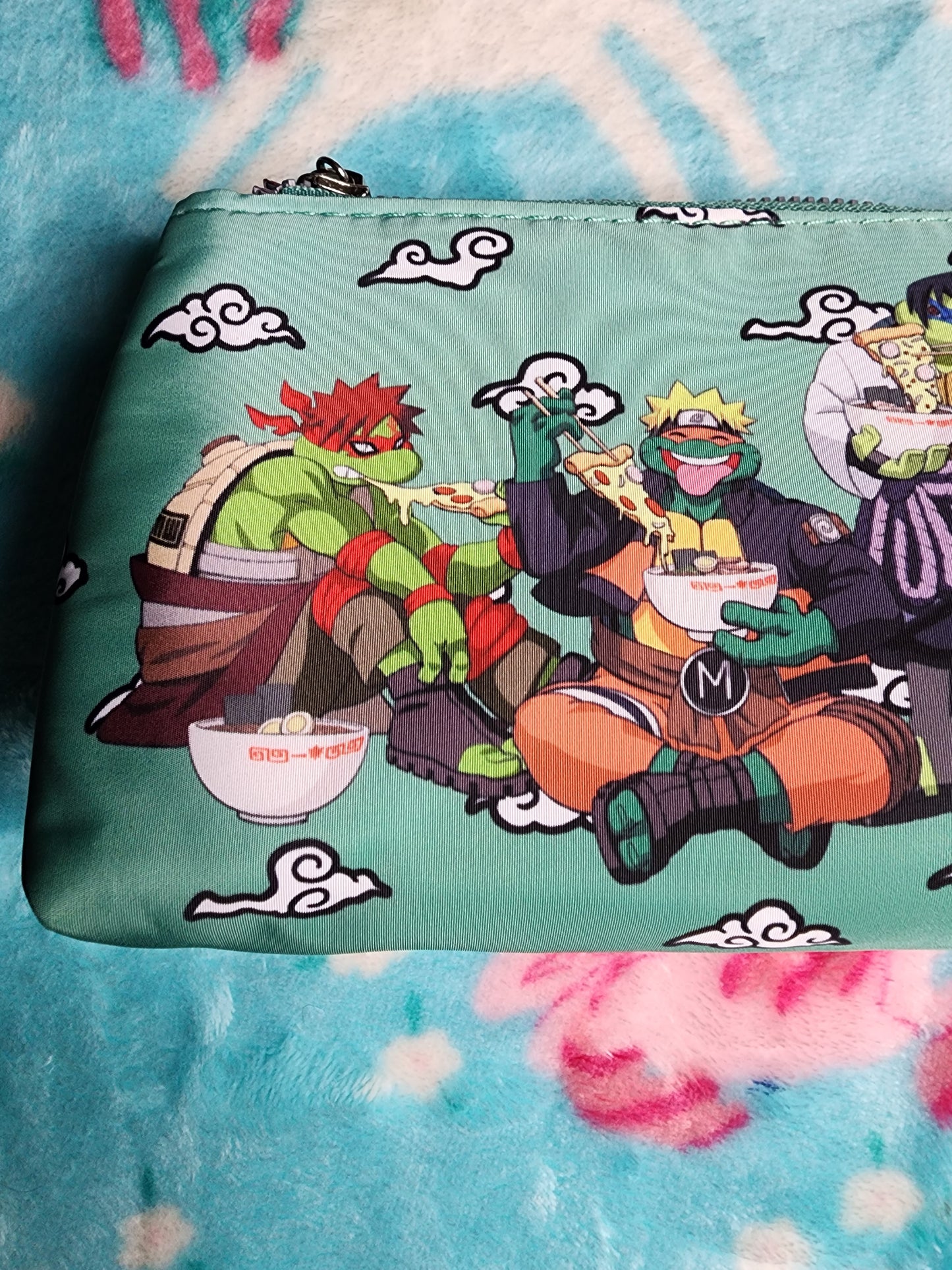 Teenage Mutant Ninja Turtles as Naruto Cosmetic Bag