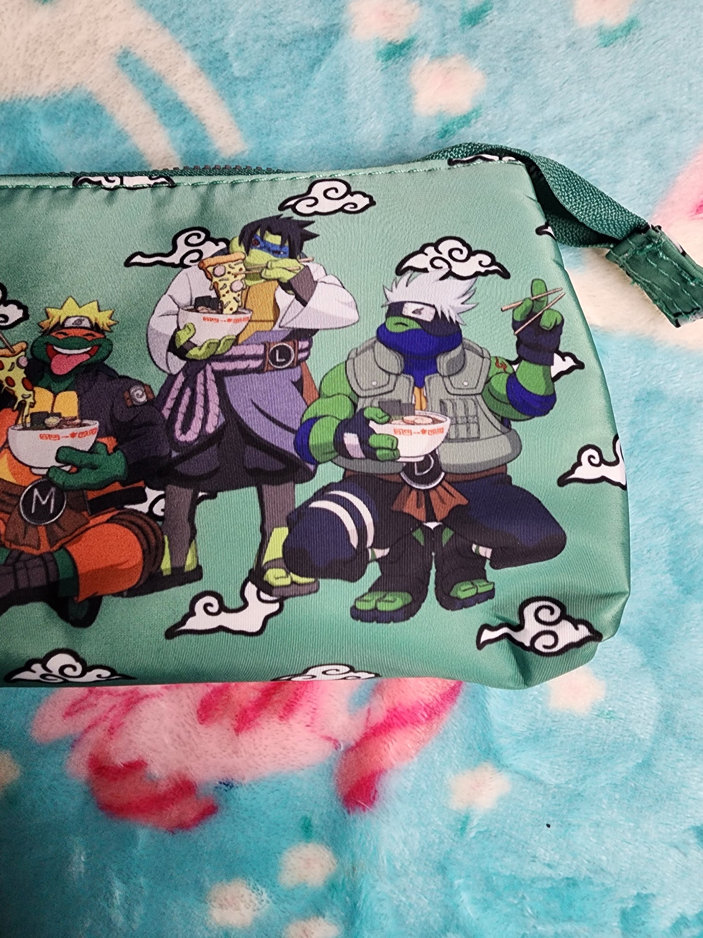 Teenage Mutant Ninja Turtles as Naruto Cosmetic Bag