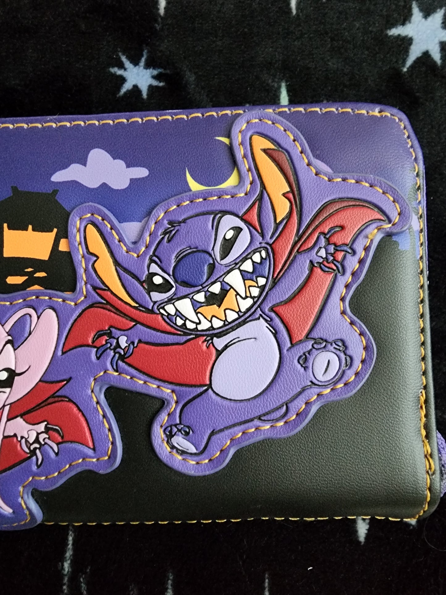 Loungefly Disney Stitch and Angel Halloween Wallet