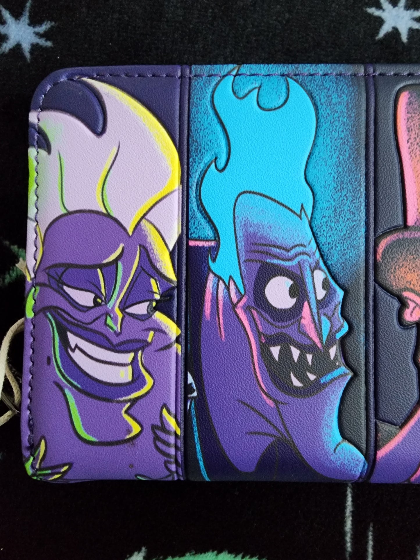 Loungefly Disney Villains in the Dark Wallet