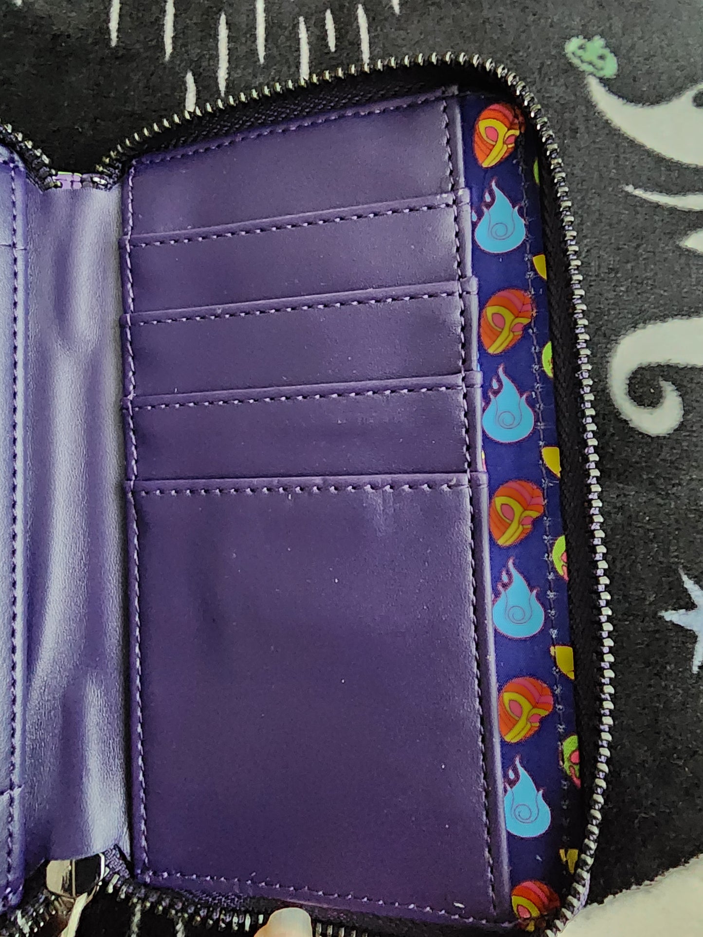 Loungefly Disney Villains in the Dark Wallet