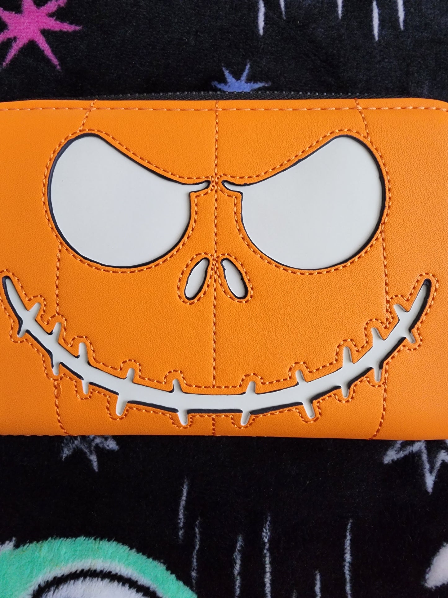 Loungefly Disney Jack Skelton Nightmare Before Christmas Pumpkin Wallet