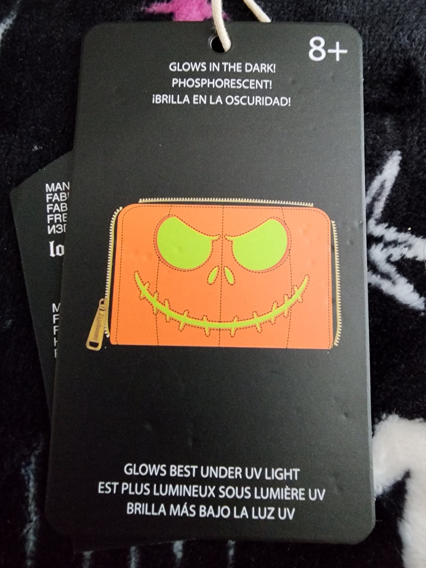 Loungefly Disney Jack Skelton Nightmare Before Christmas Pumpkin Wallet