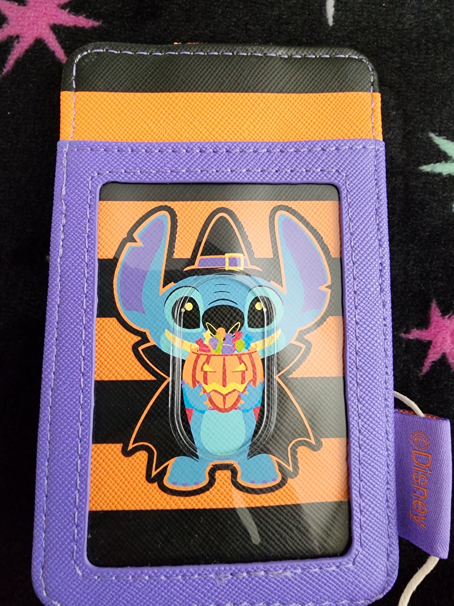 Loungefly Disney Stitch Halloween Card Holder