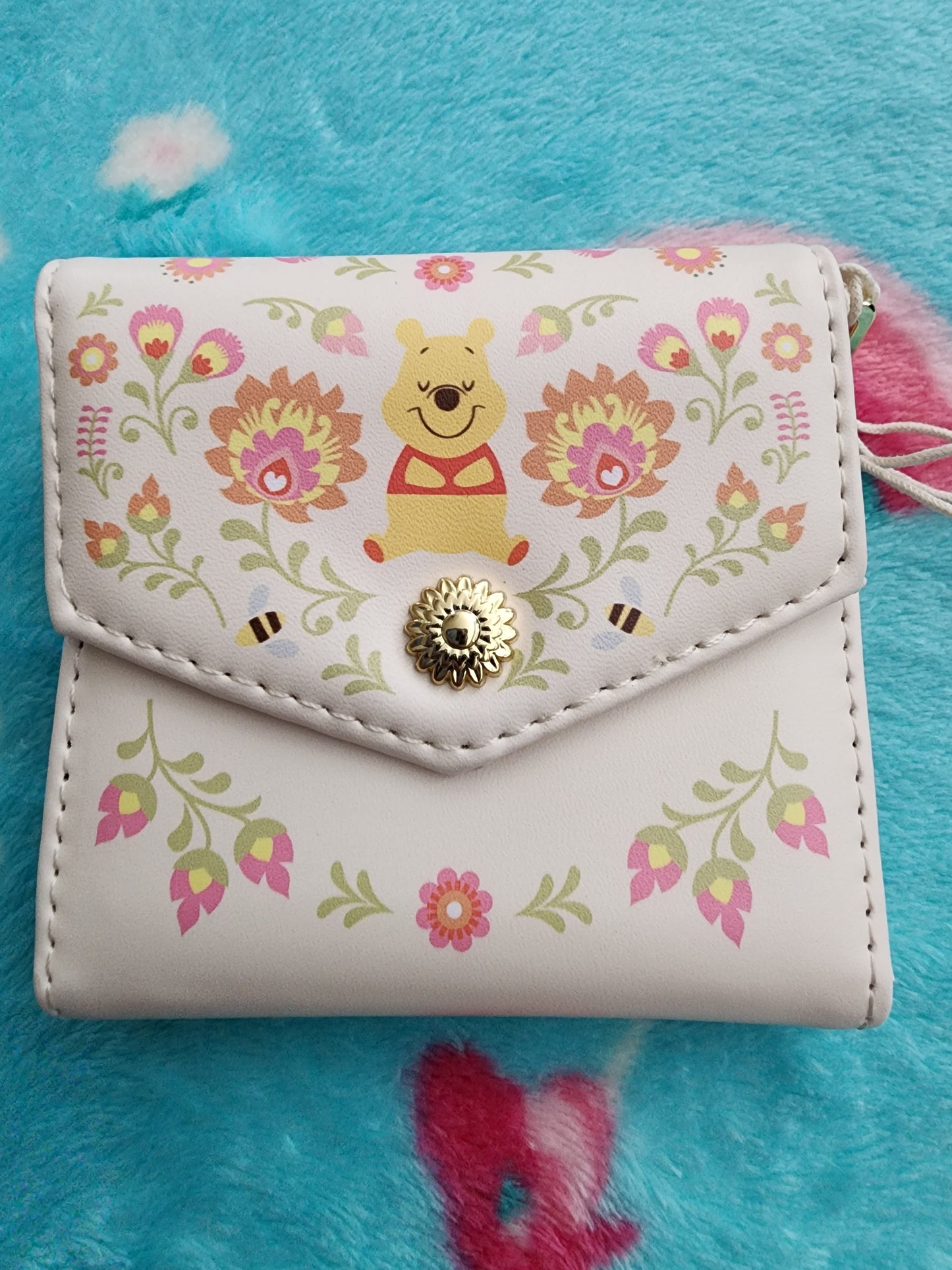 Loungefly Disney Winnie the Pooh Folk Art Floral Wallet