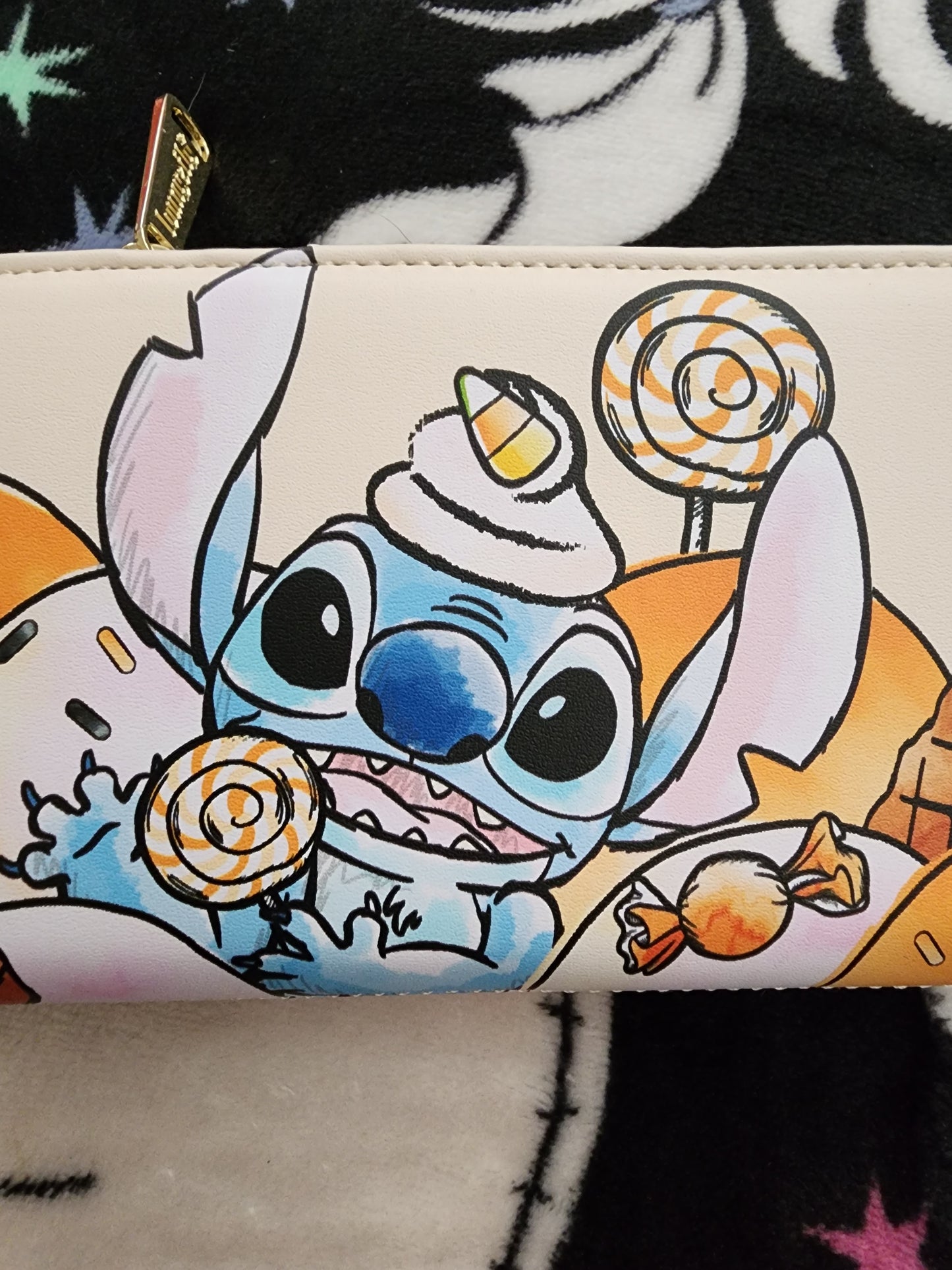 Loungefly Disney Stitch Halloween Candy Wallet