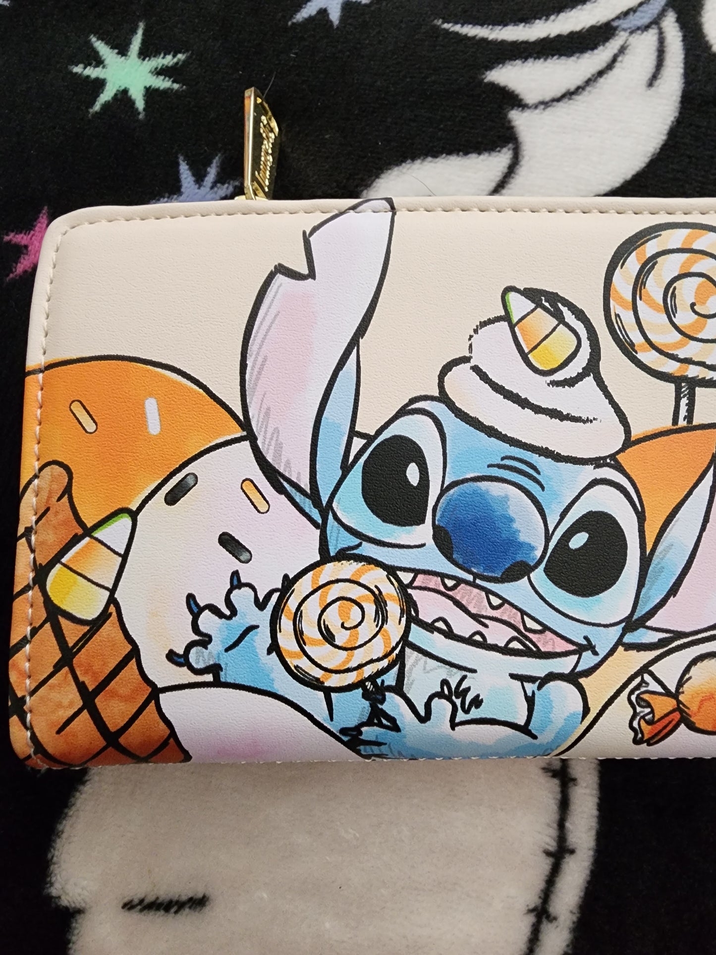 Loungefly Disney Stitch Halloween Candy Wallet