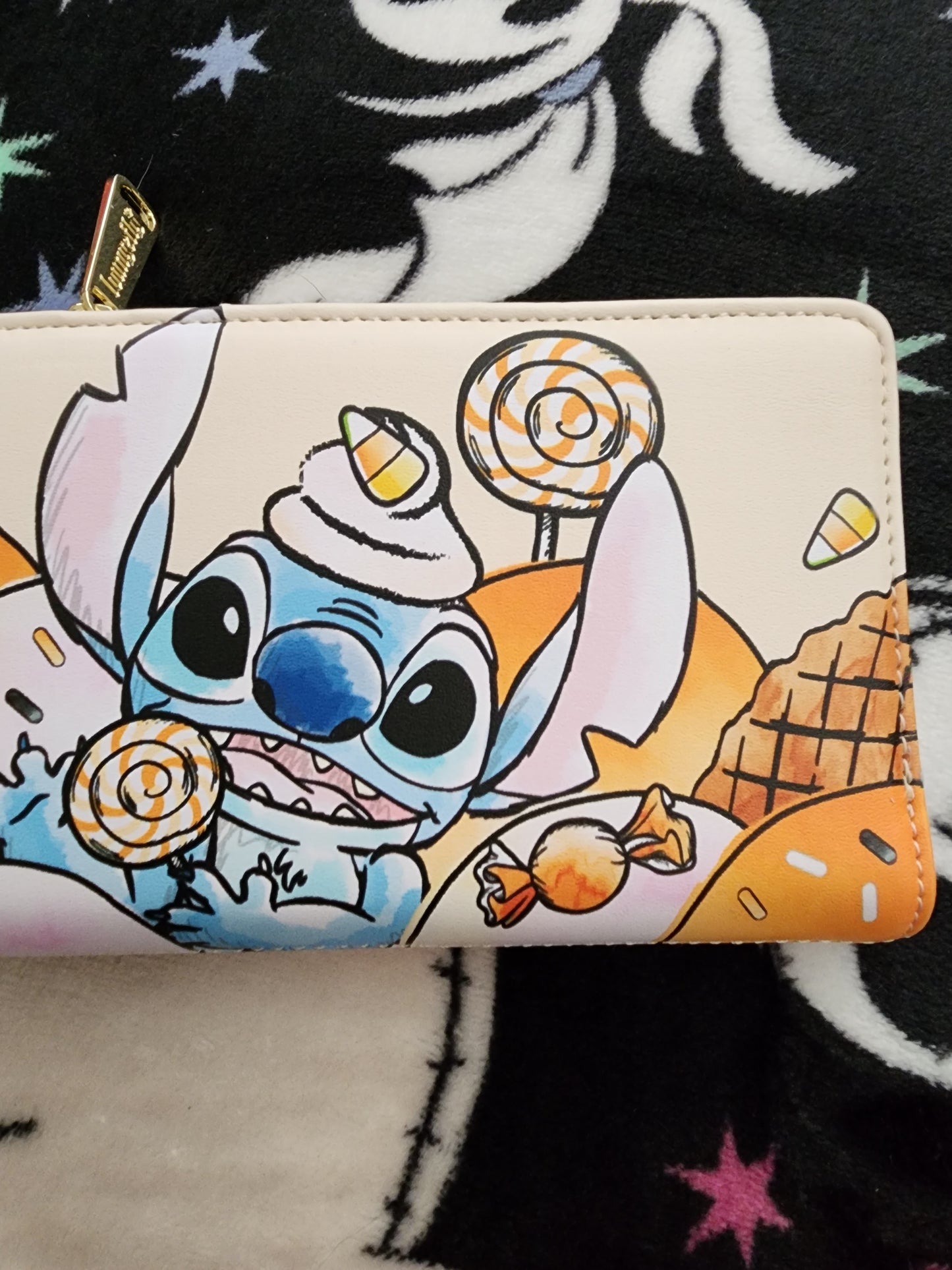 Loungefly Disney Stitch Halloween Candy Wallet