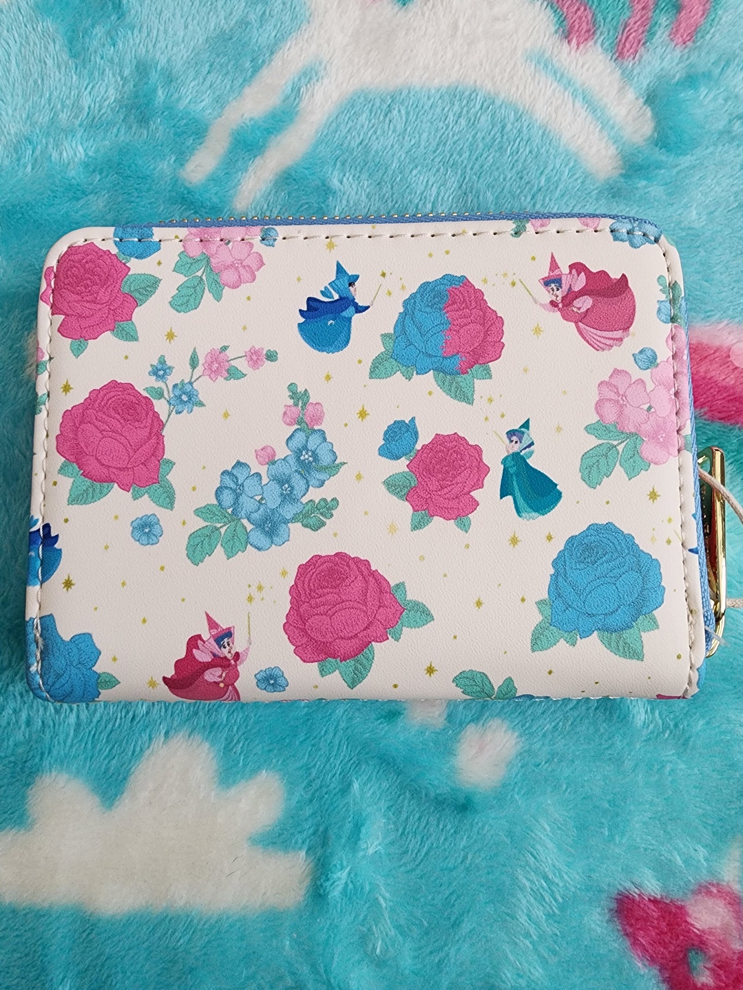 Loungefly Disney Sleeping Beauty Fairies and Flowers Wallet