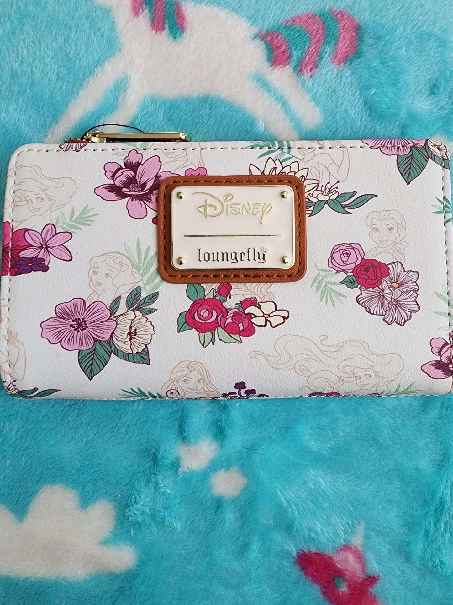 Loungefly Disney Princess Floral Wallet