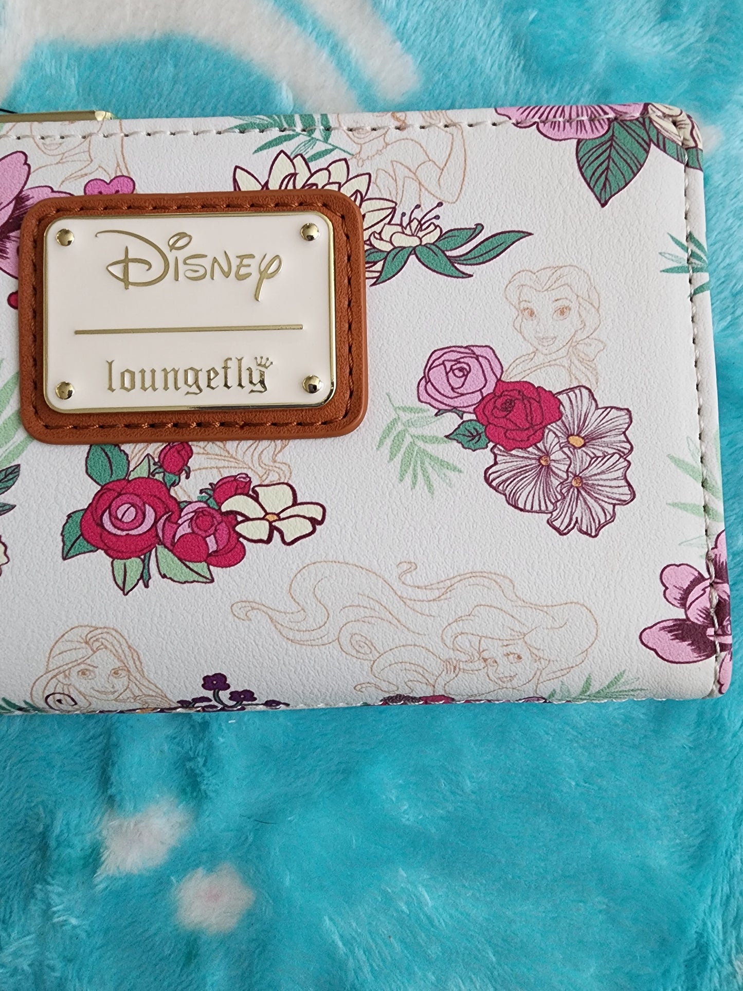 Loungefly Disney Princess Floral Wallet