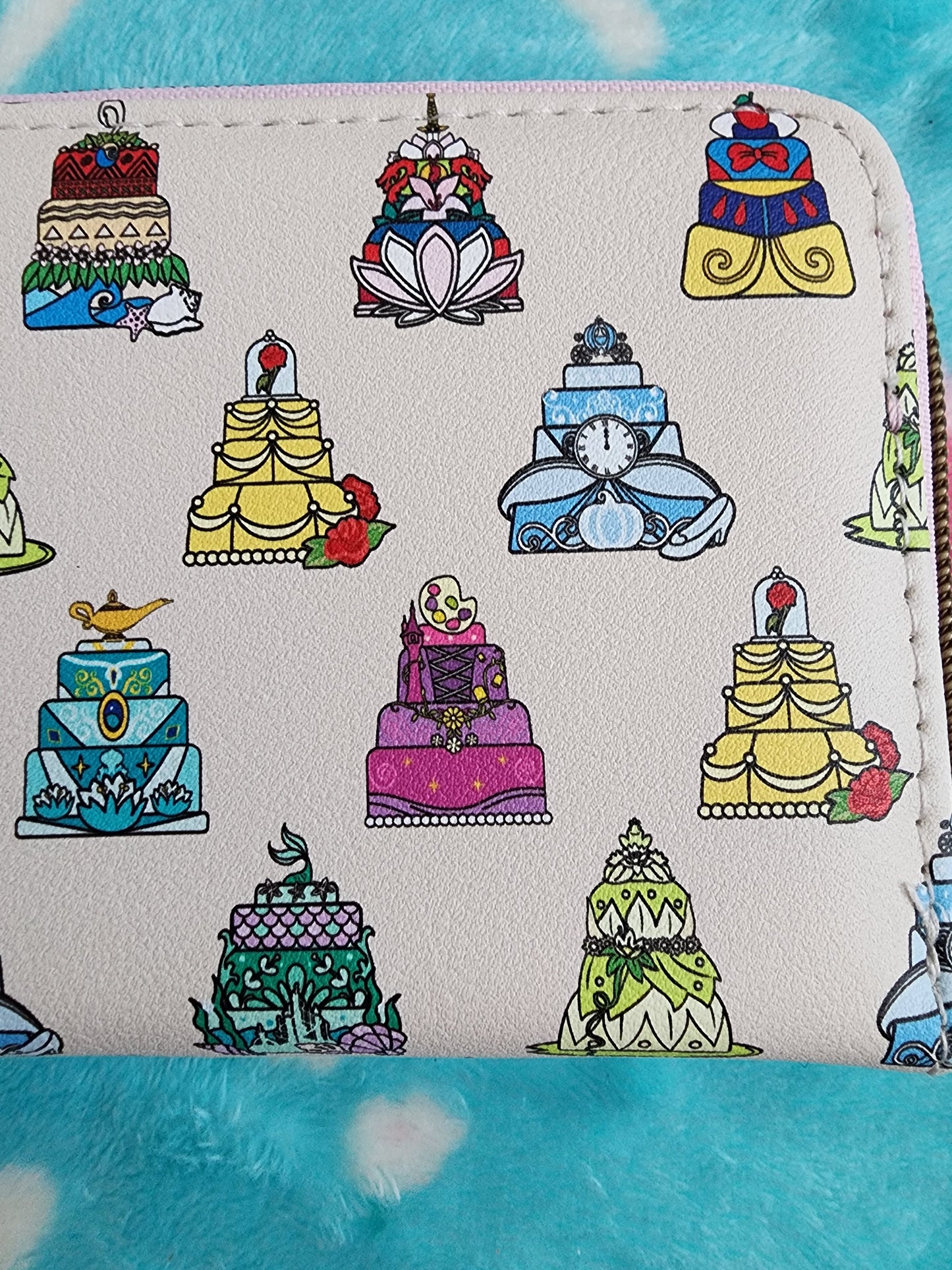 Loungefly Disney Princess Cakes as Dresses Wallet