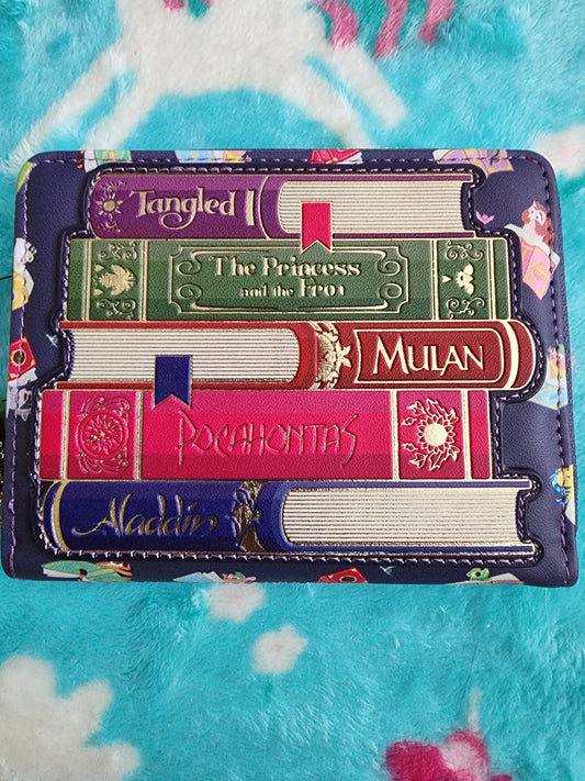 Loungefly Disney Princess Books Wallet