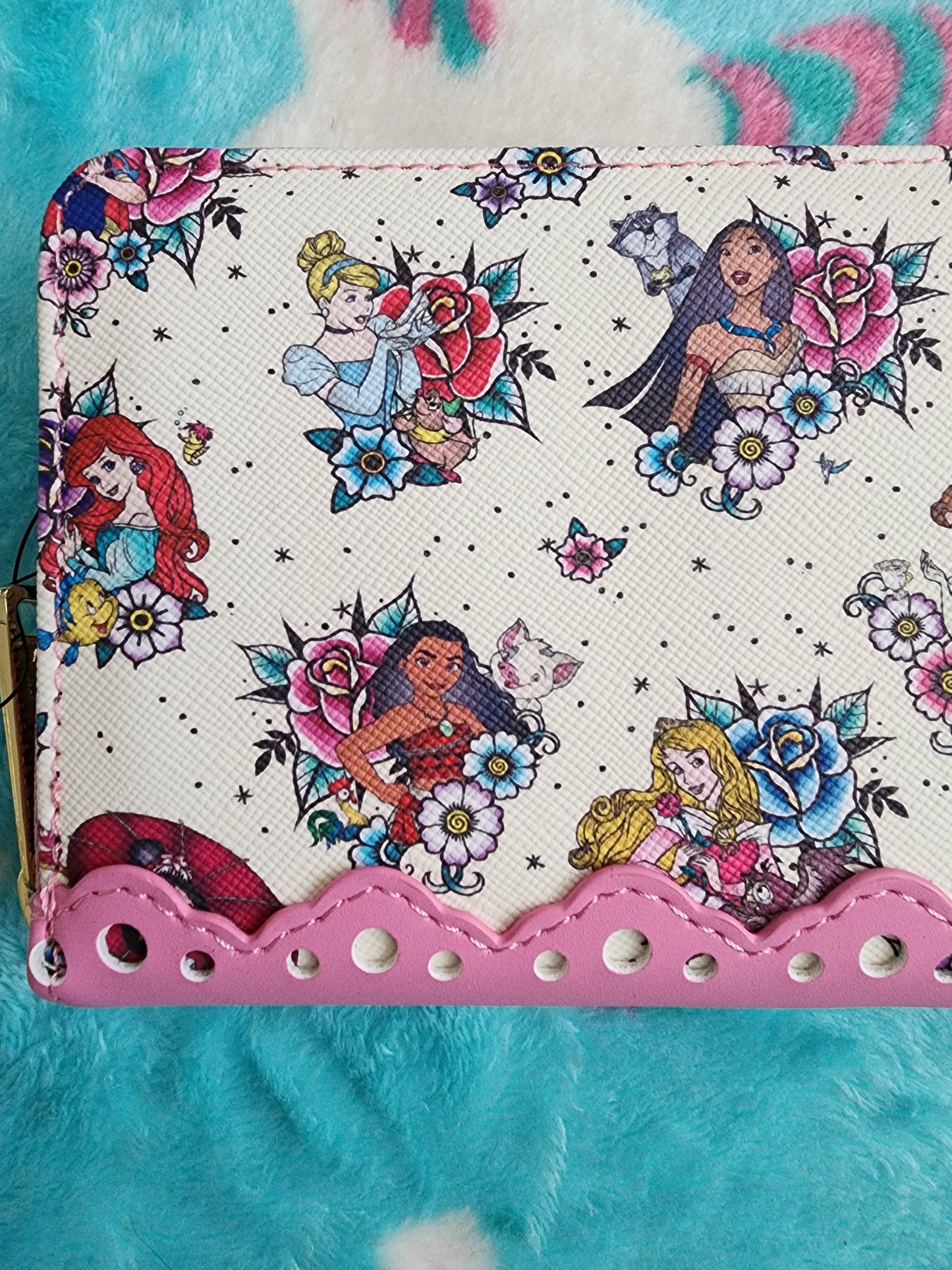 Loungefly Disney Princess Floral Wallet