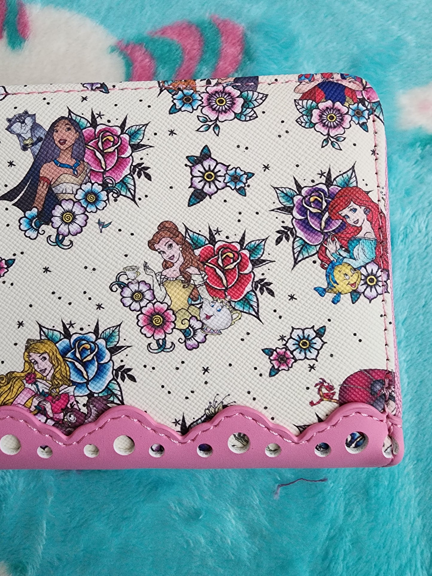 Loungefly Disney Princess Floral Wallet