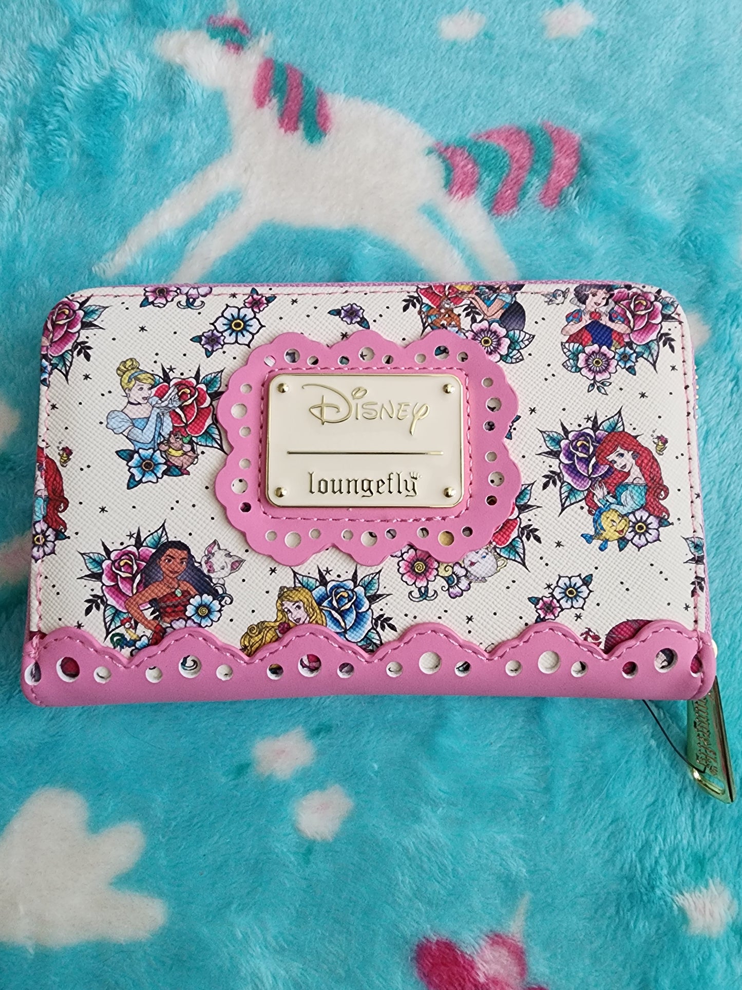 Loungefly Disney Princess Floral Wallet