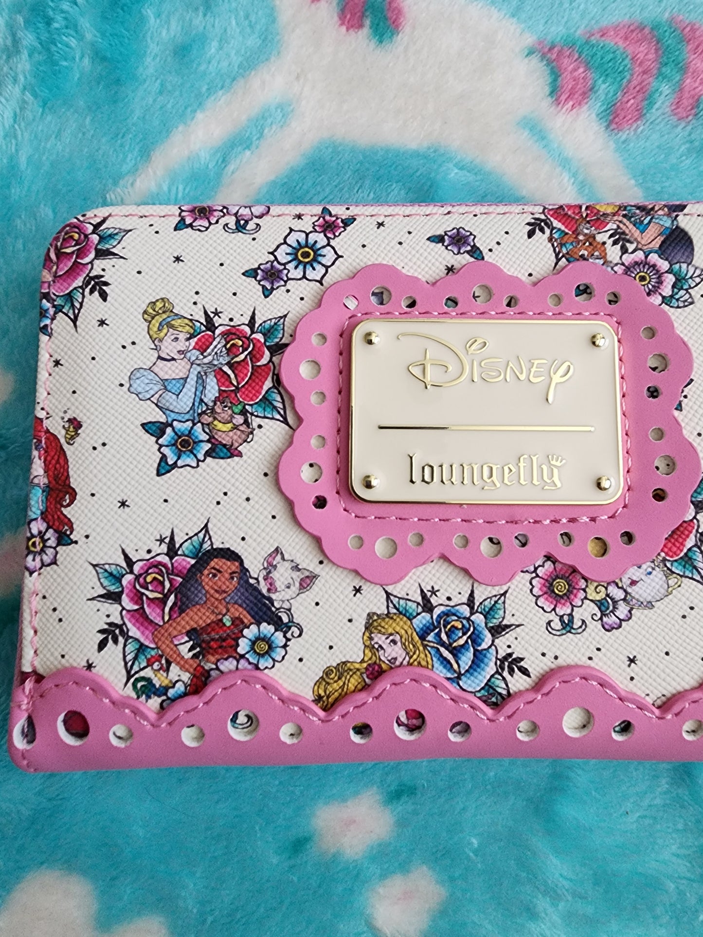 Loungefly Disney Princess Floral Wallet