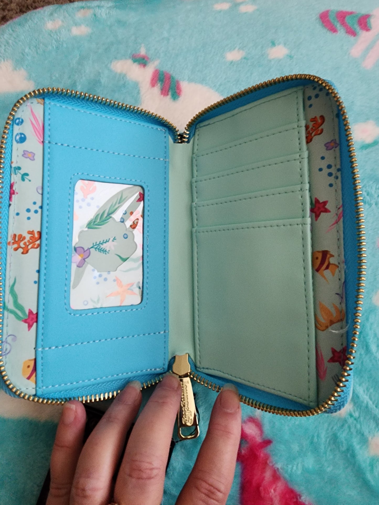 Loungefly Disney Little Mermaid Window Wallet