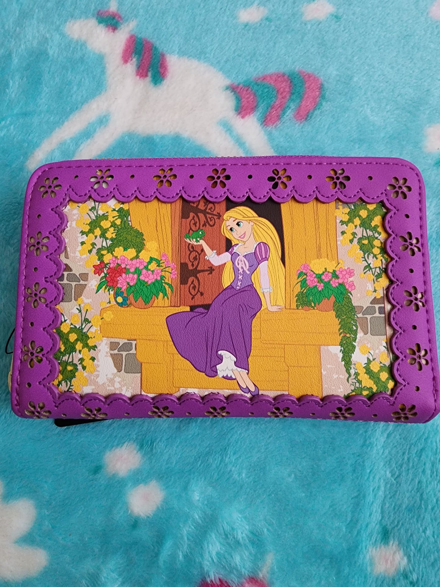 Loungefly Disney Rapunzel and Pascal Window Tangled Wallet