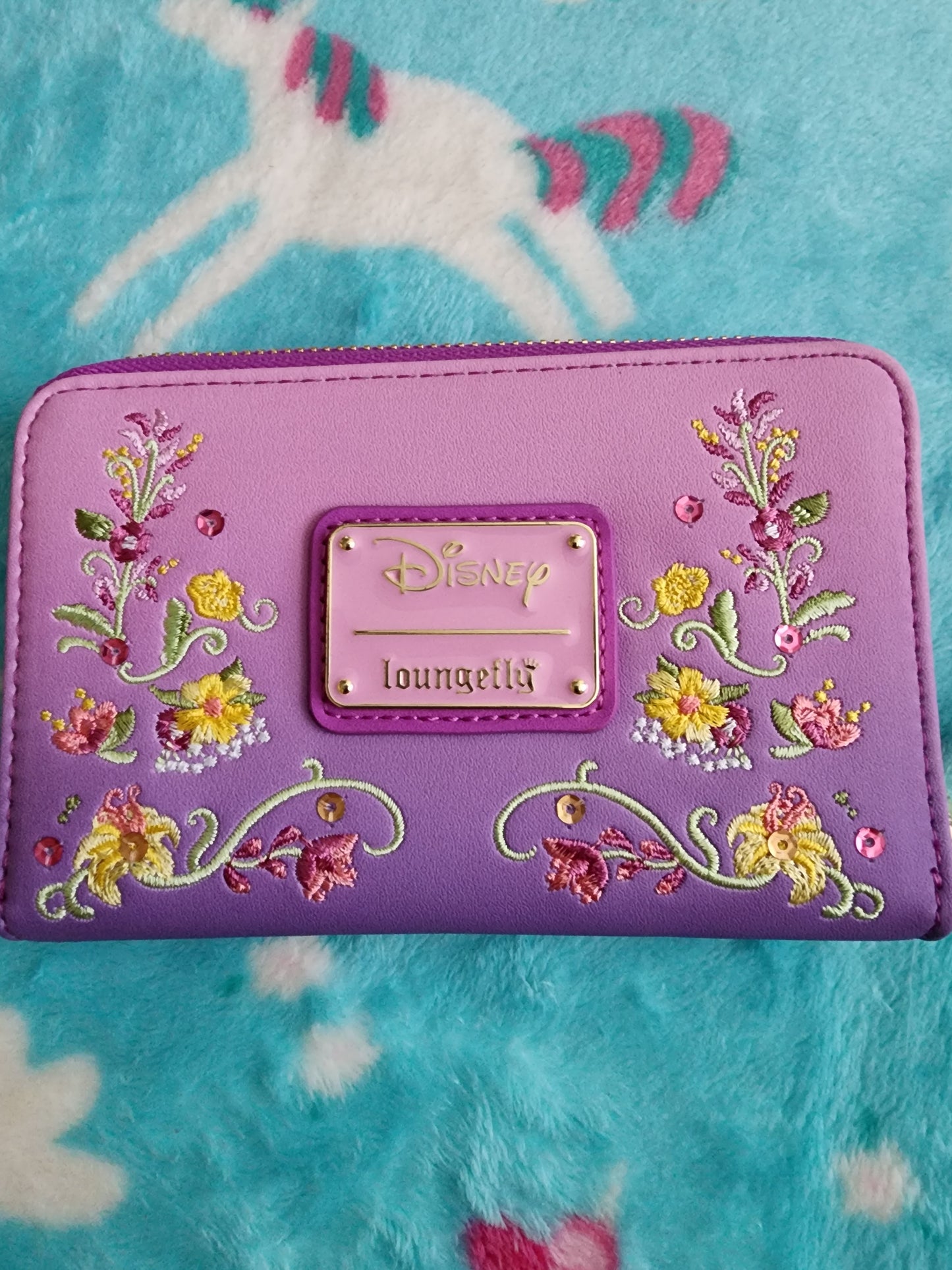 Loungefly Disney Rapunzel and Pascal Window Tangled Wallet