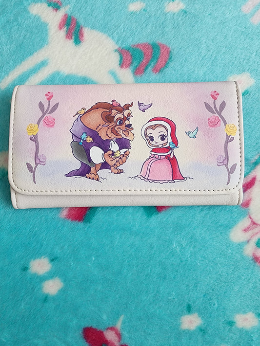 Loungefly Disney Beauty and the Beast Winter Wonderland Wallet