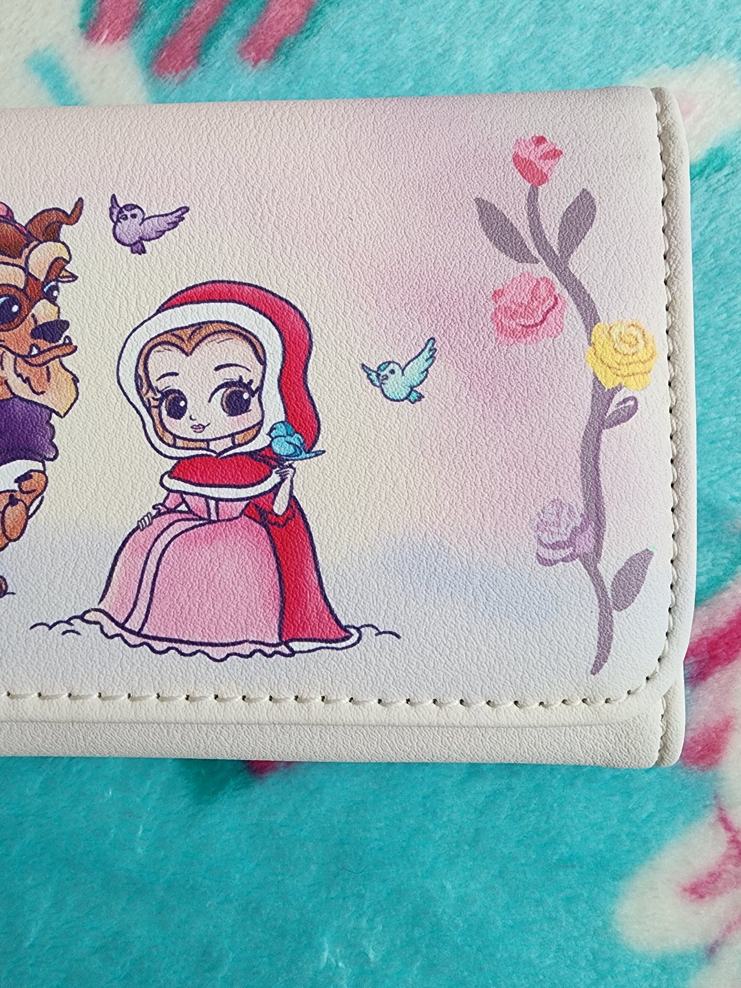 Loungefly Disney Beauty and the Beast Winter Wonderland Wallet