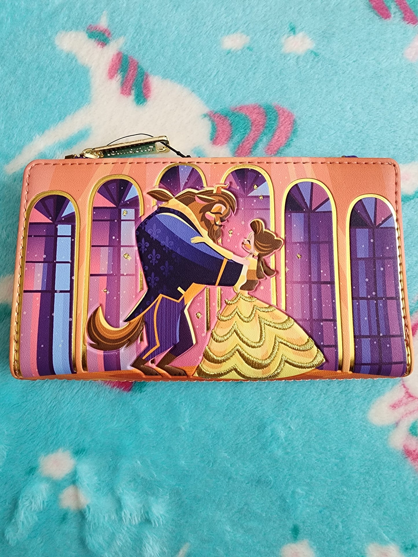 Loungefly Disney Beauty and the Beast Dancing in the Ballroom Wallet