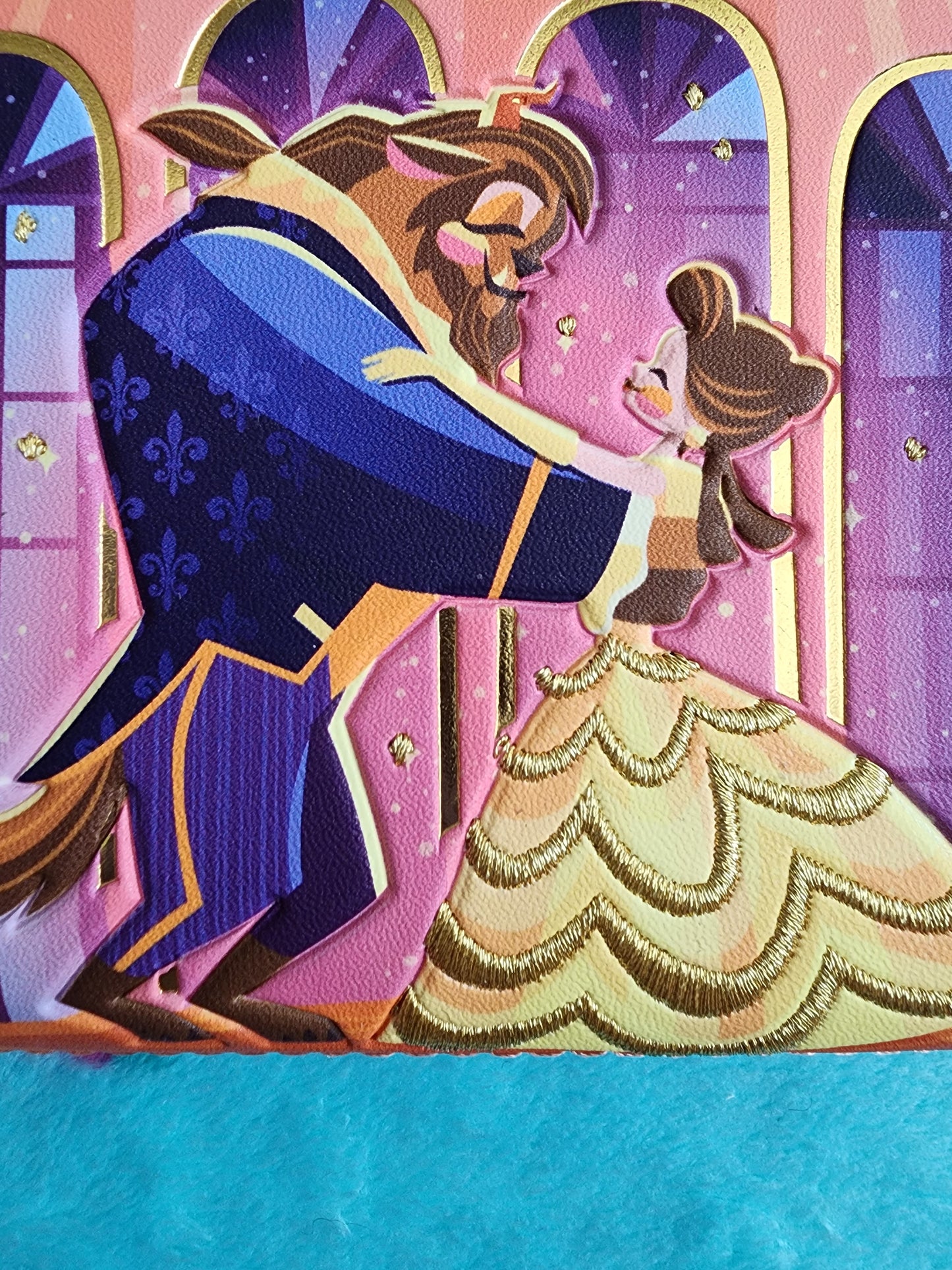 Loungefly Disney Beauty and the Beast Dancing in the Ballroom Wallet