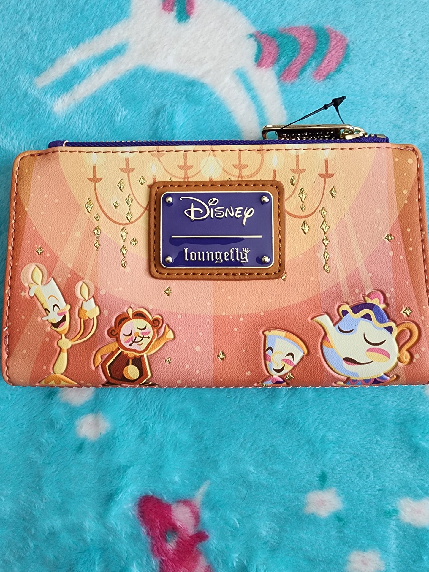 Loungefly Disney Beauty and the Beast Dancing in the Ballroom Wallet