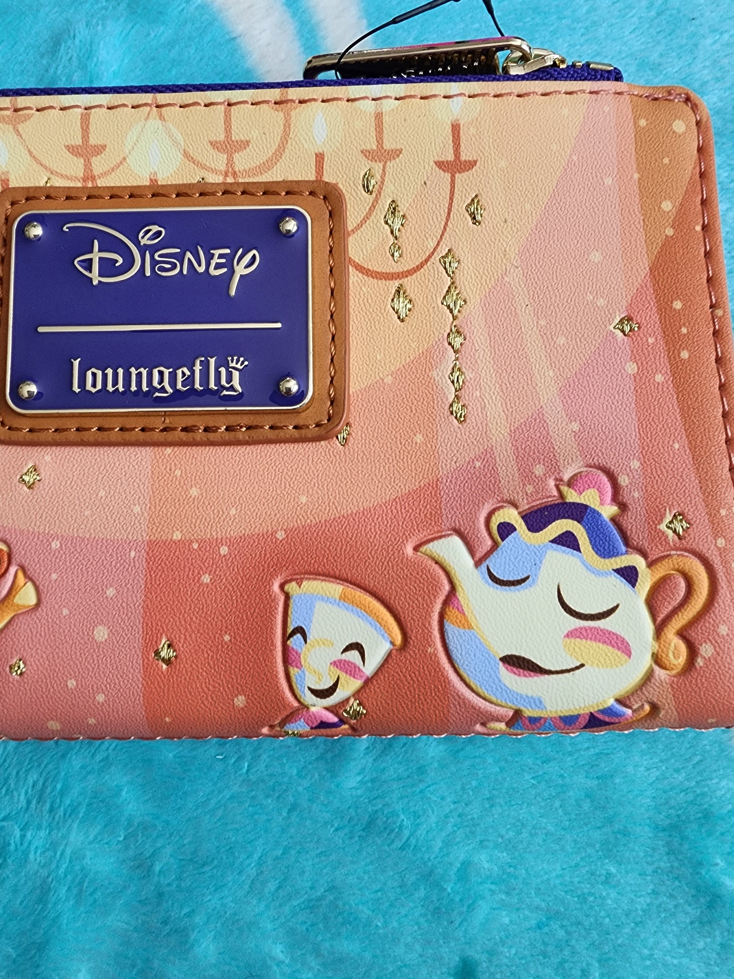 Loungefly Disney Beauty and the Beast Dancing in the Ballroom Wallet