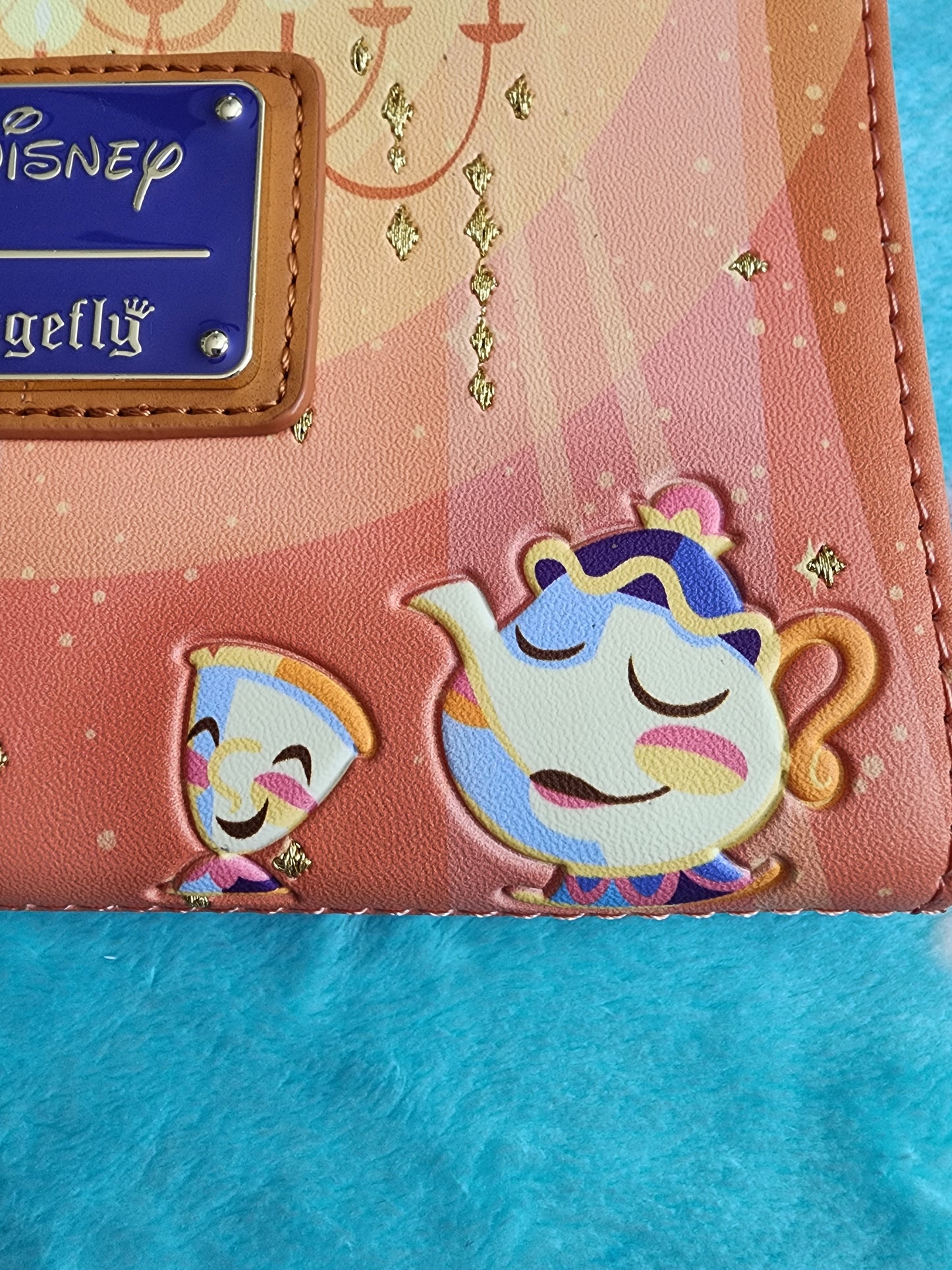 Loungefly Disney Beauty and the Beast Dancing in the Ballroom Wallet