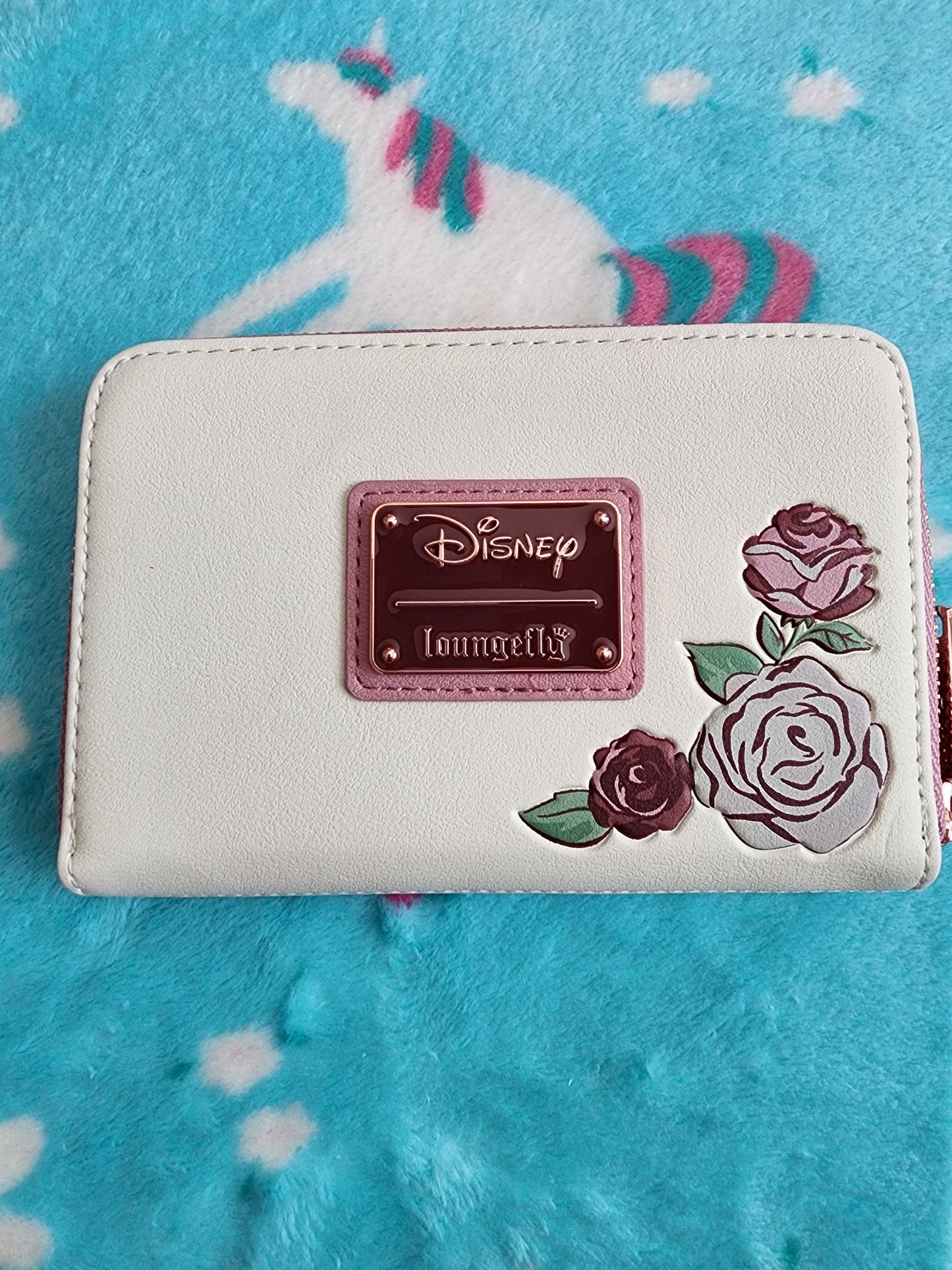 Loungefly Disney Belle and Beast with Roses Wallet