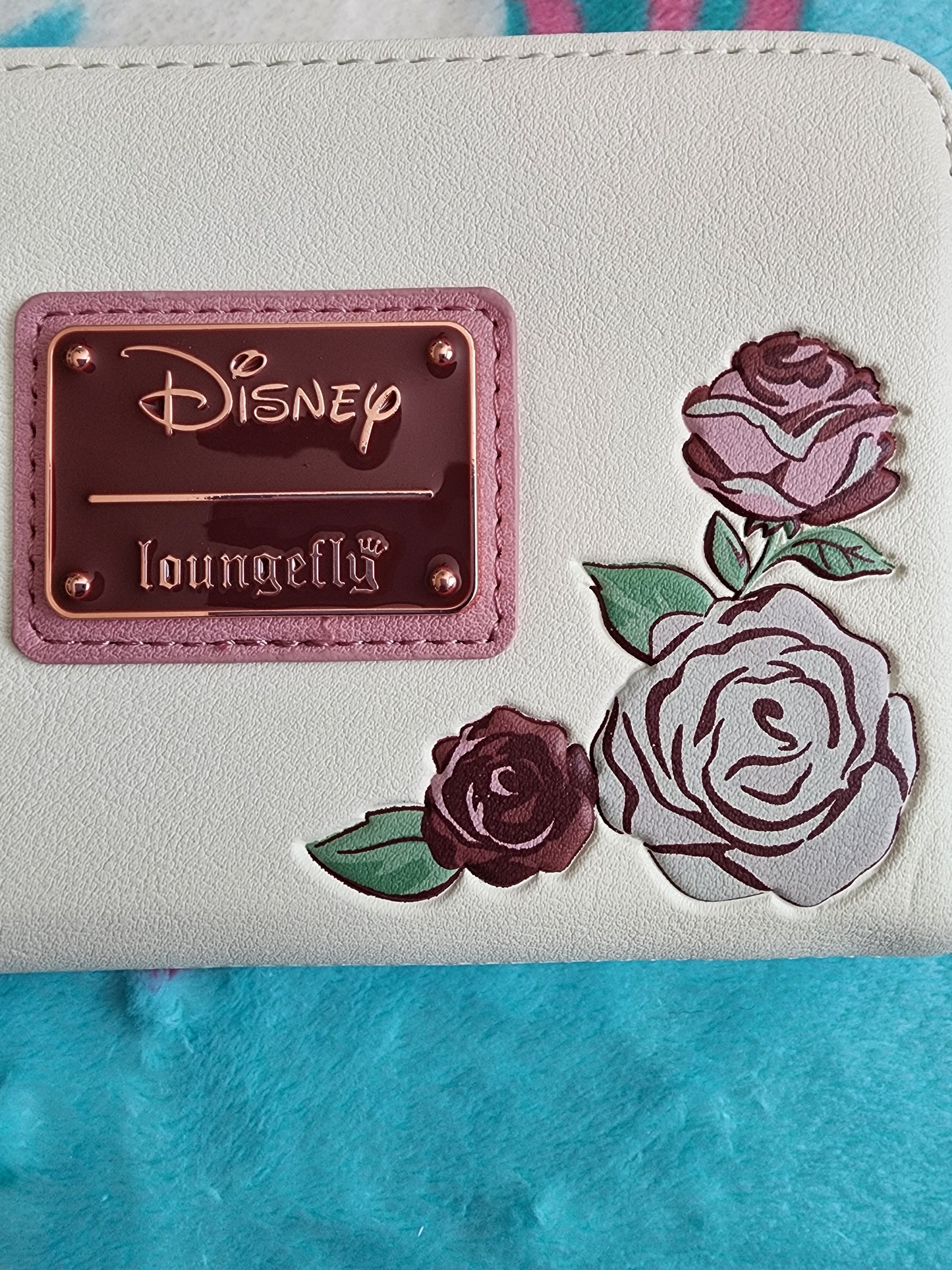 Loungefly Disney Belle and Beast with Roses Wallet