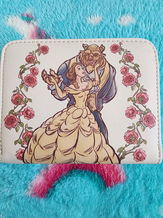 Loungefly Disney Beauty and the Beast with Roses Wallet