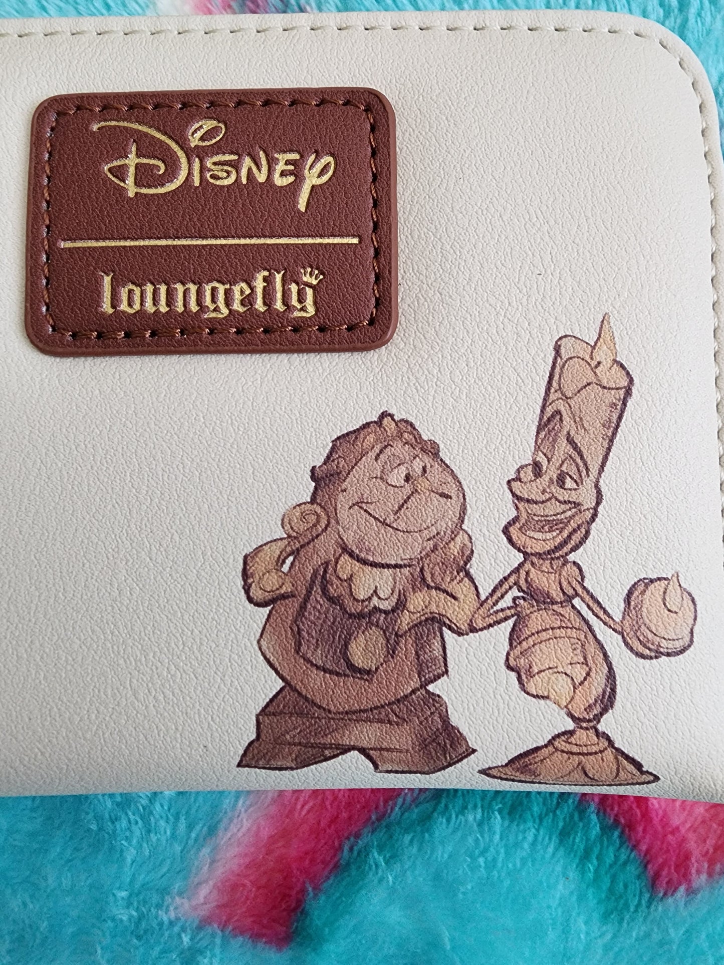 Loungefly Disney Beauty and the Beast with Roses Wallet