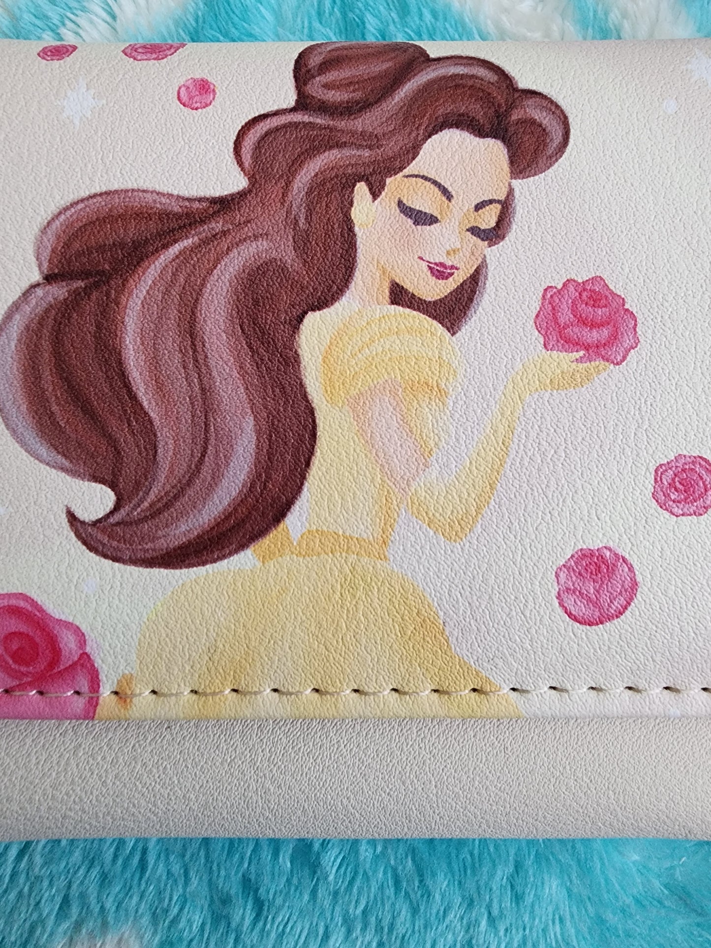 Loungefly Disney Belle with Roses Wallet