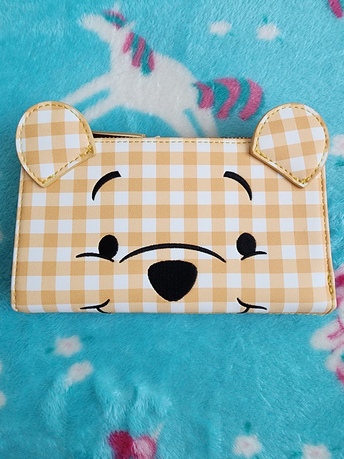 Loungefly Disney Winnie the Pooh Gingham Wallet