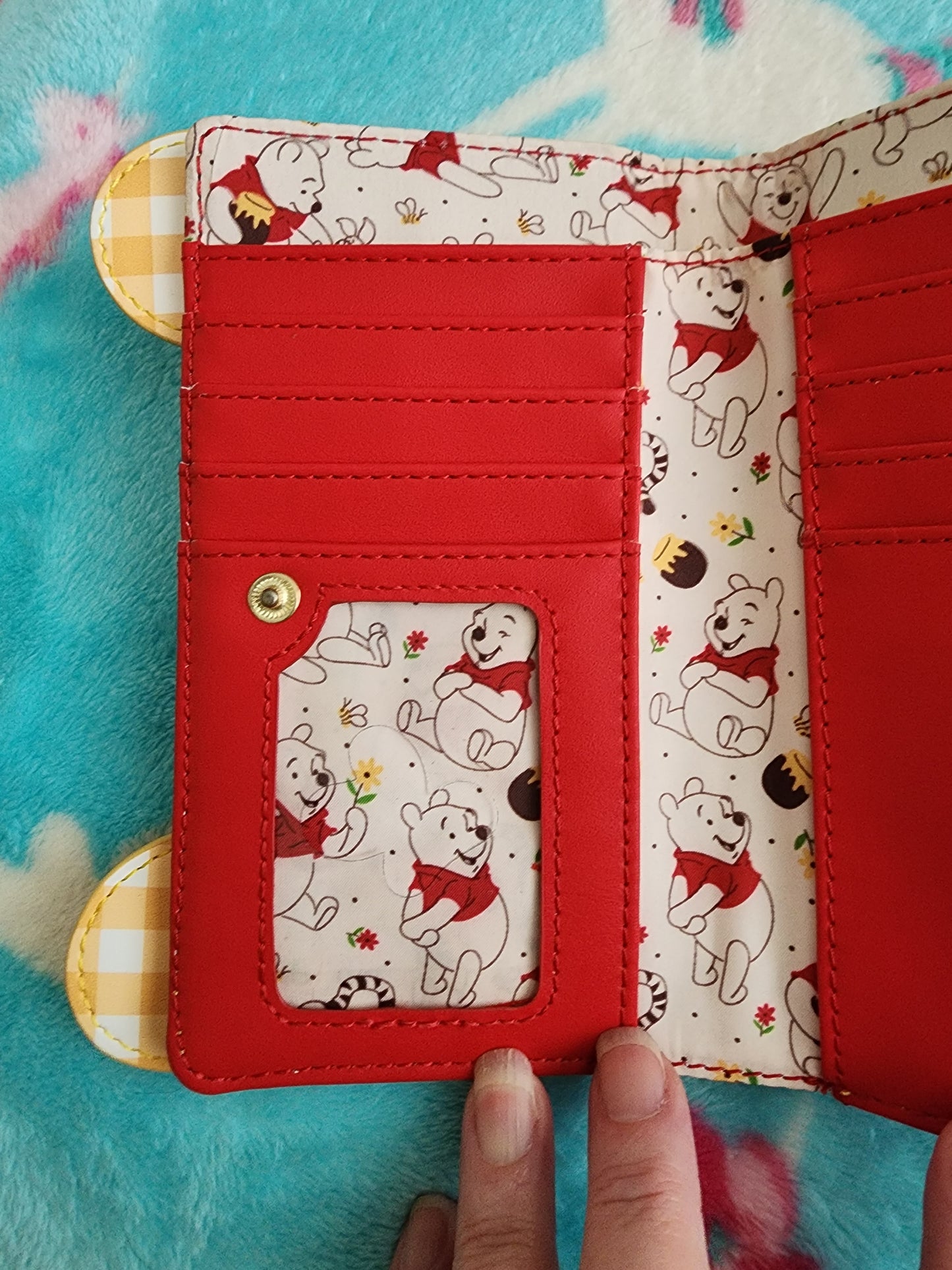 Loungefly Disney Winnie the Pooh Gingham Wallet