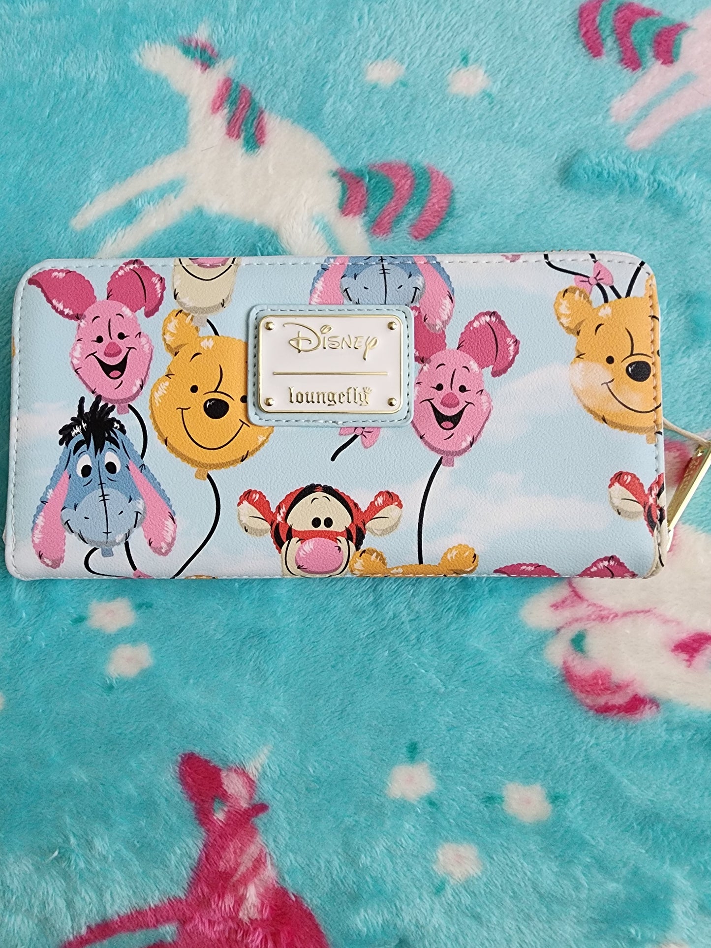 Loungefly Disney Winnie the Pooh and Friends as Balloons Wallet