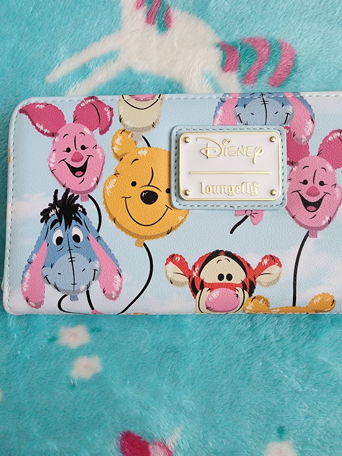 Loungefly Disney Winnie the Pooh and Friends as Balloons Wallet