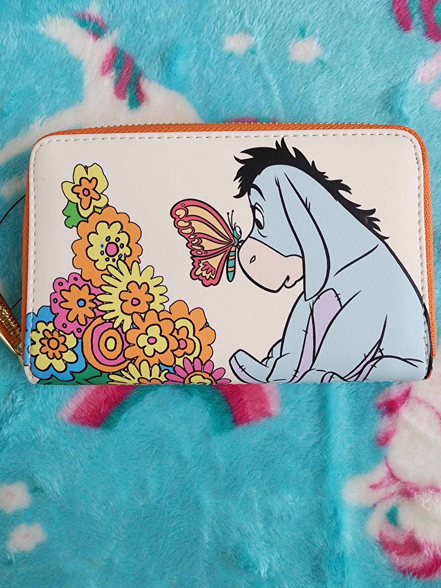 Loungefly Disney Eeyore Floral Butterfly Wallet