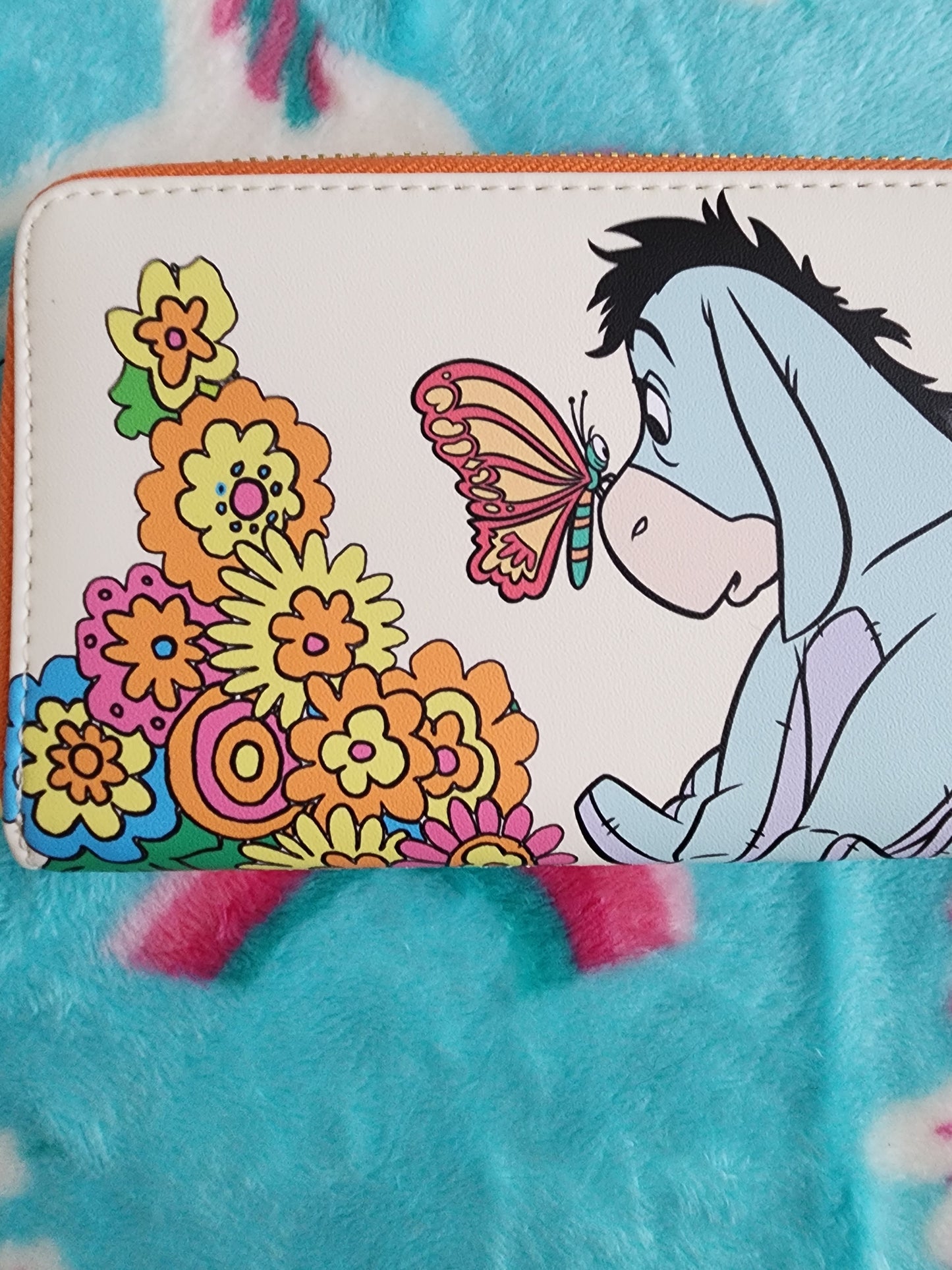 Loungefly Disney Eeyore Floral Butterfly Wallet