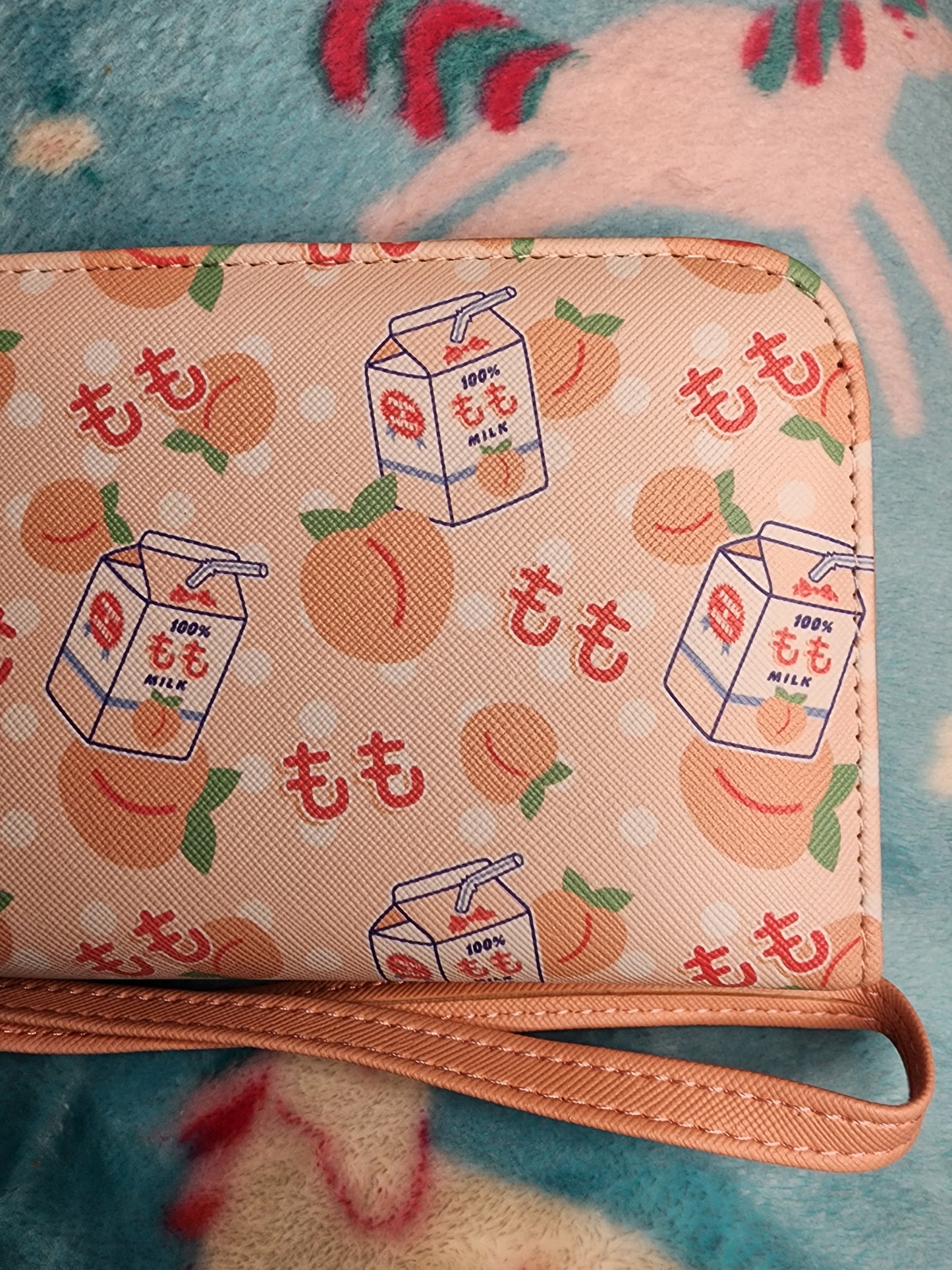 Peach Milk Tech Wallet